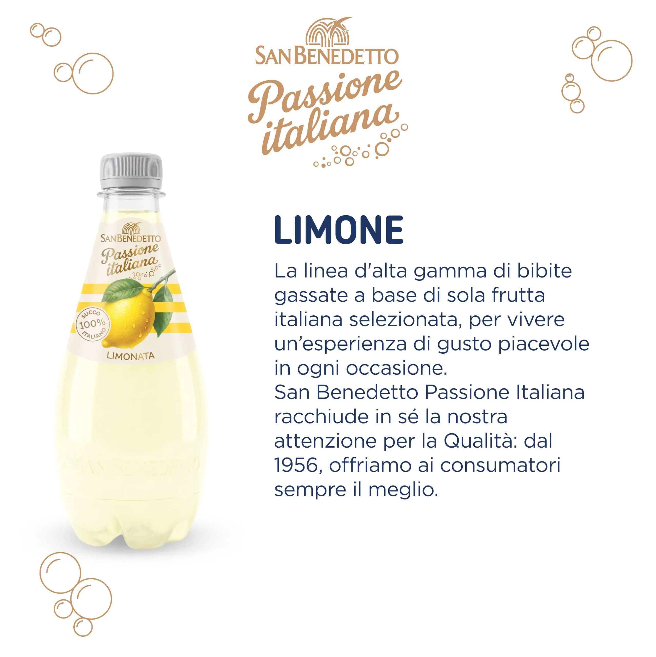 San Benedetto Passione Italiana Limone, 12x400 ml - immagine 3