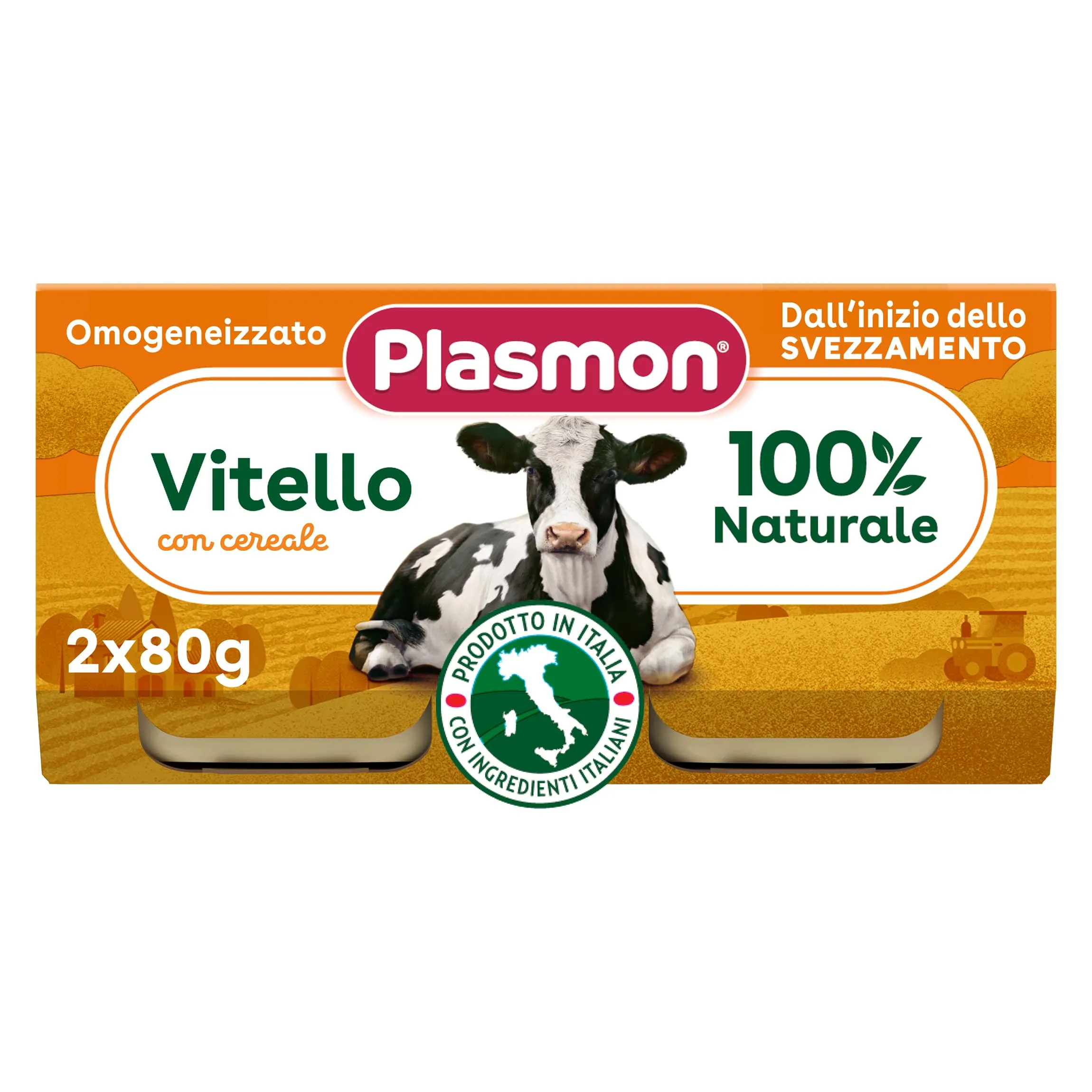 Plasmon Omogeneizzato di Vitello 12x80g - immagine 2