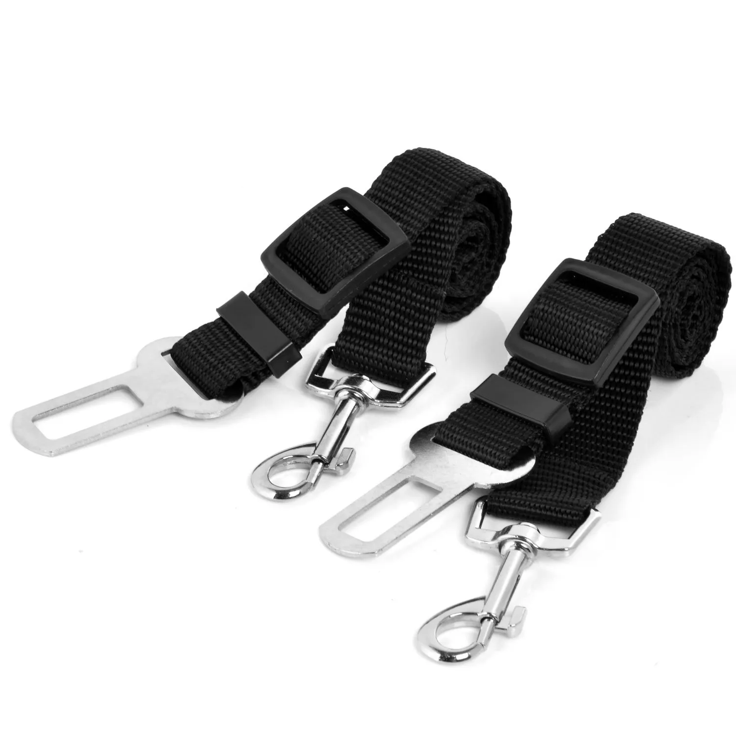 Neuftech Cinture di Sicurezza per Cani da Auto, Regolabili, Nero (2 Pezzi) - immagine 1