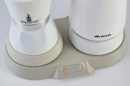 Ariete 1344 Breakfast Station, Bianco, 4 Tazze - immagine 2