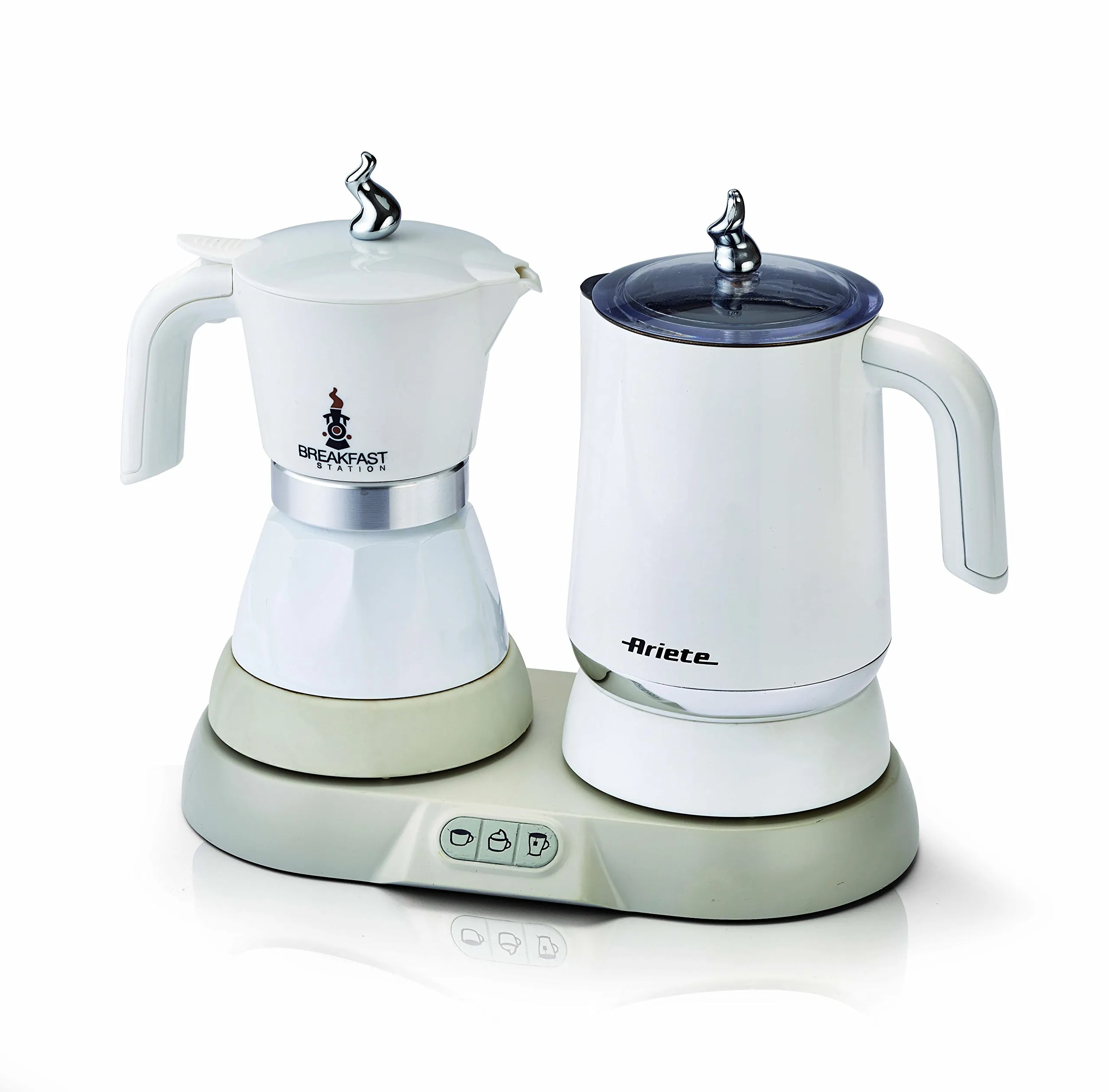 Ariete 1344 Breakfast Station, Bianco, 4 Tazze - immagine 4