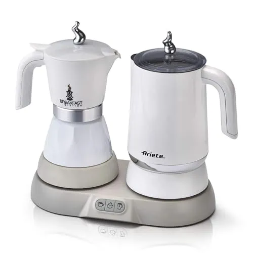 Ariete 1344 Breakfast Station, Bianco, 4 Tazze - immagine 5