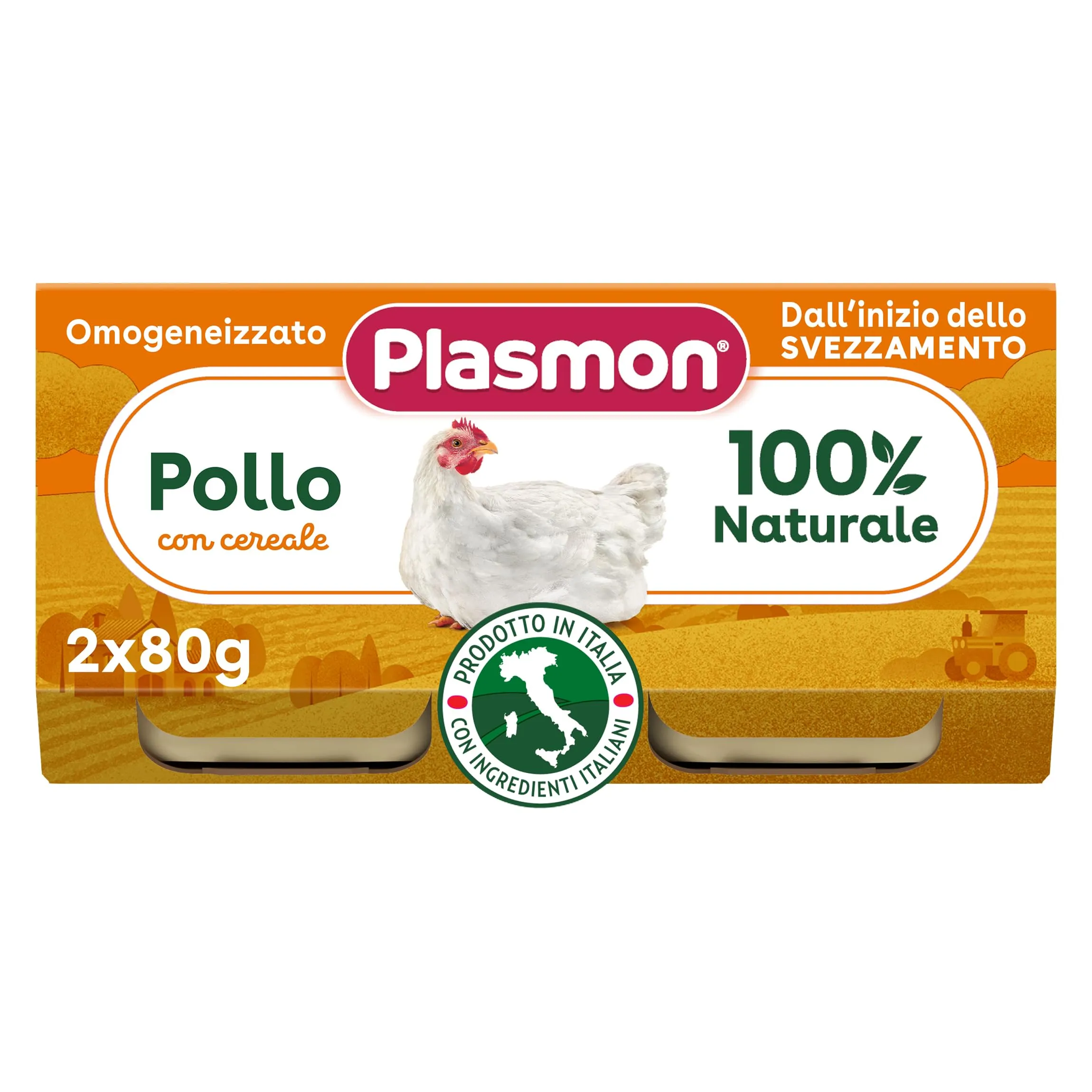 Plasmon Omogeneizzato Pollo 12x80g - immagine 2