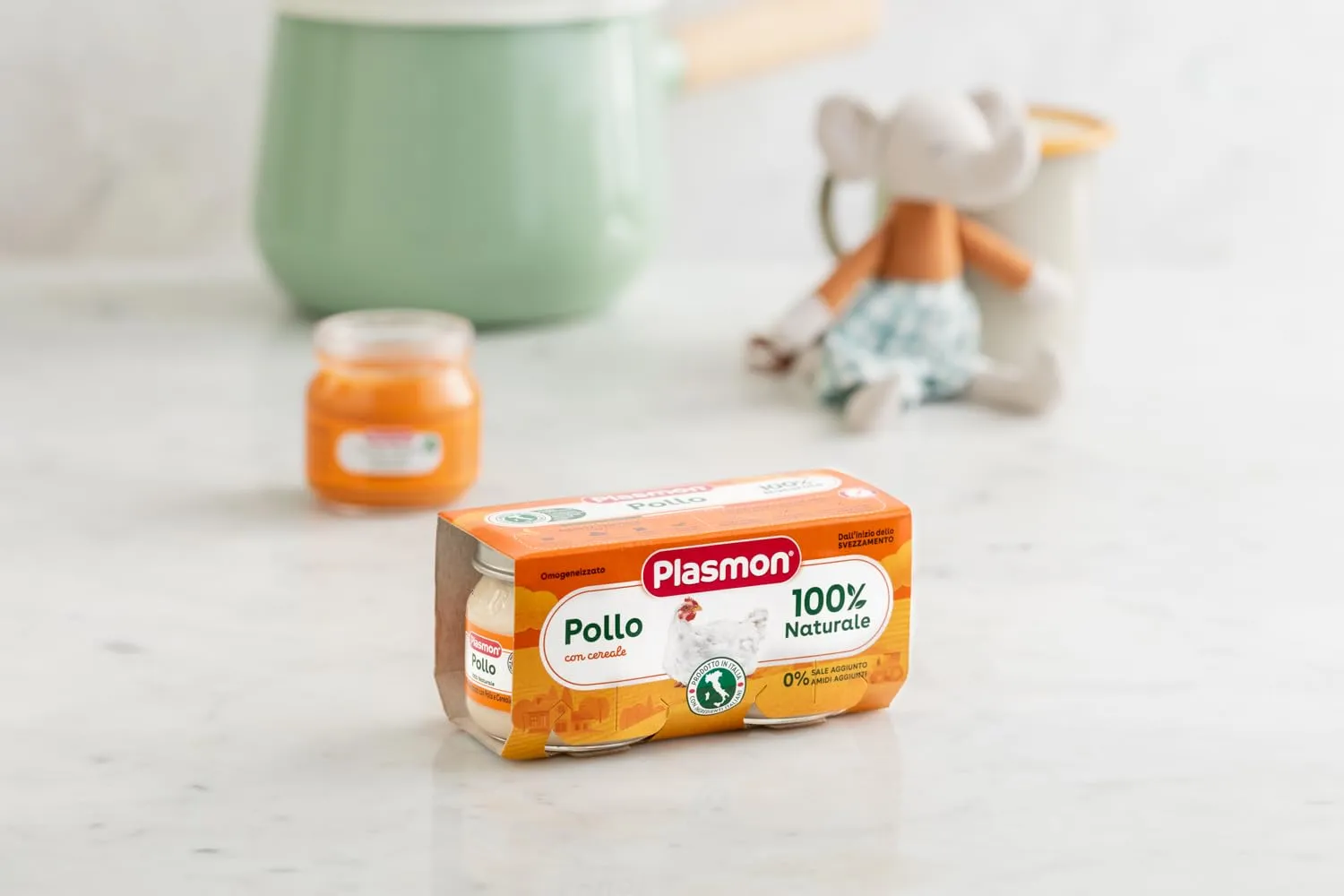Plasmon Omogeneizzato Pollo 12x80g - immagine 3