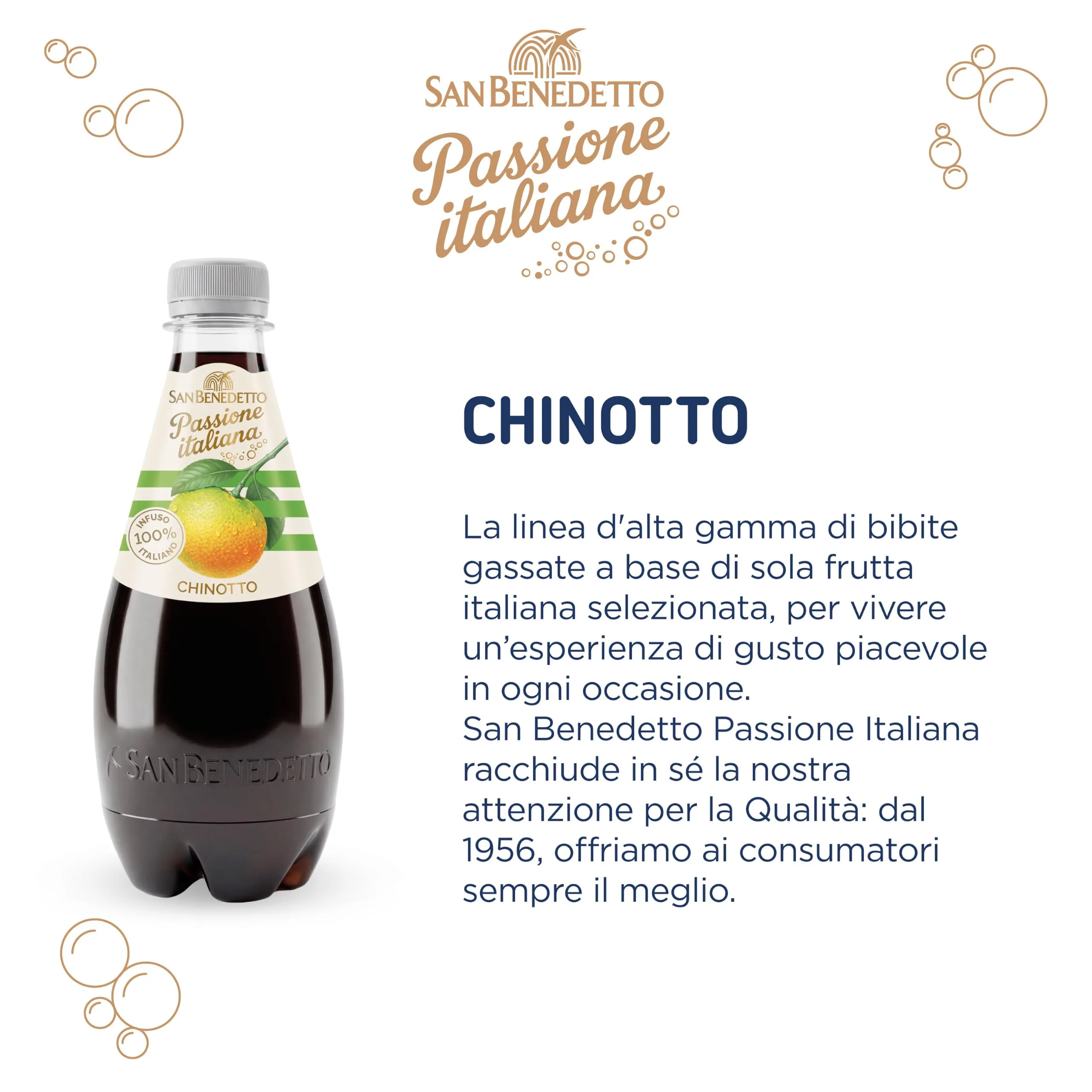 San Benedetto Passione Italiana Chinotto, 12x400 ml - immagine 3