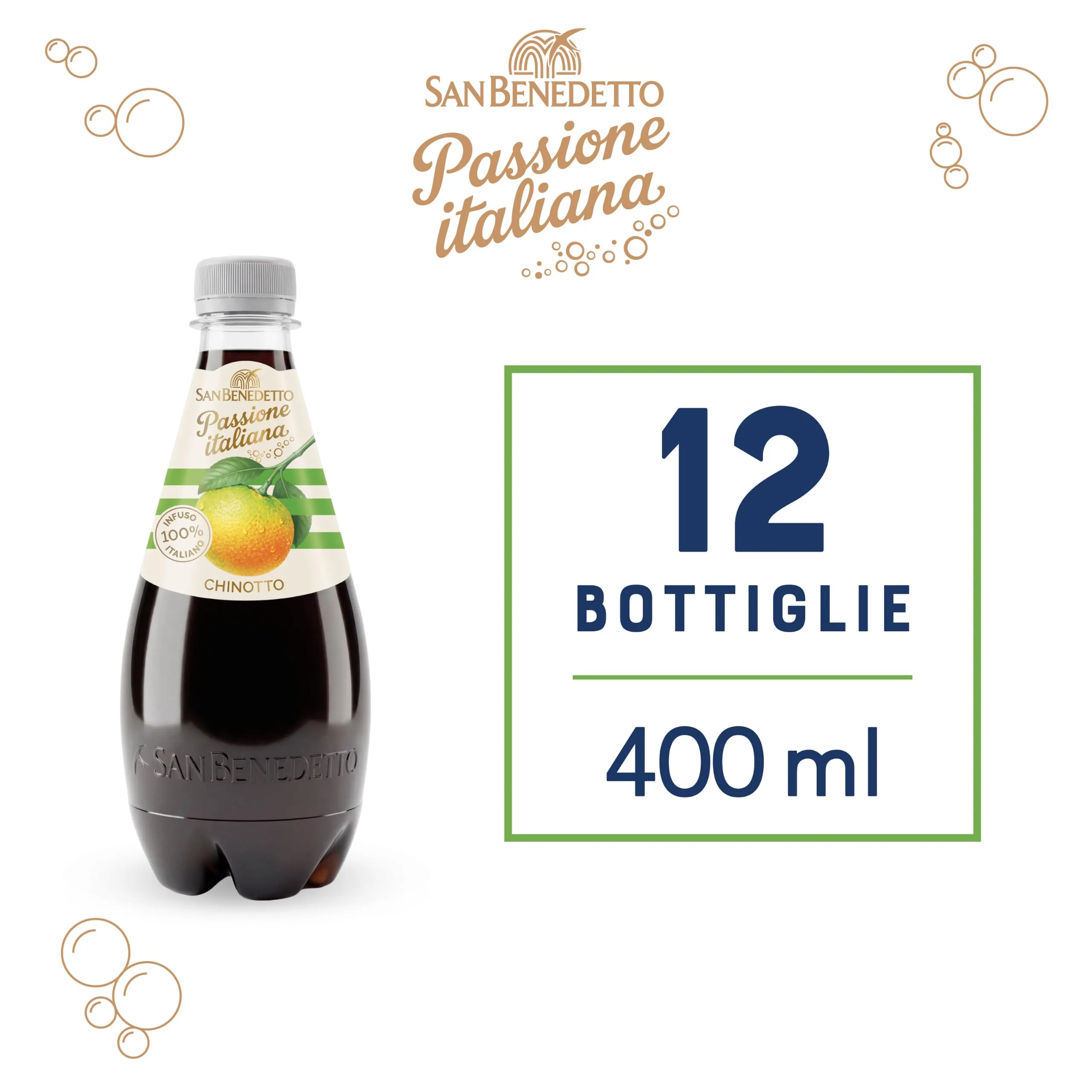 San Benedetto Passione Italiana Chinotto, 12x400 ml - immagine 4