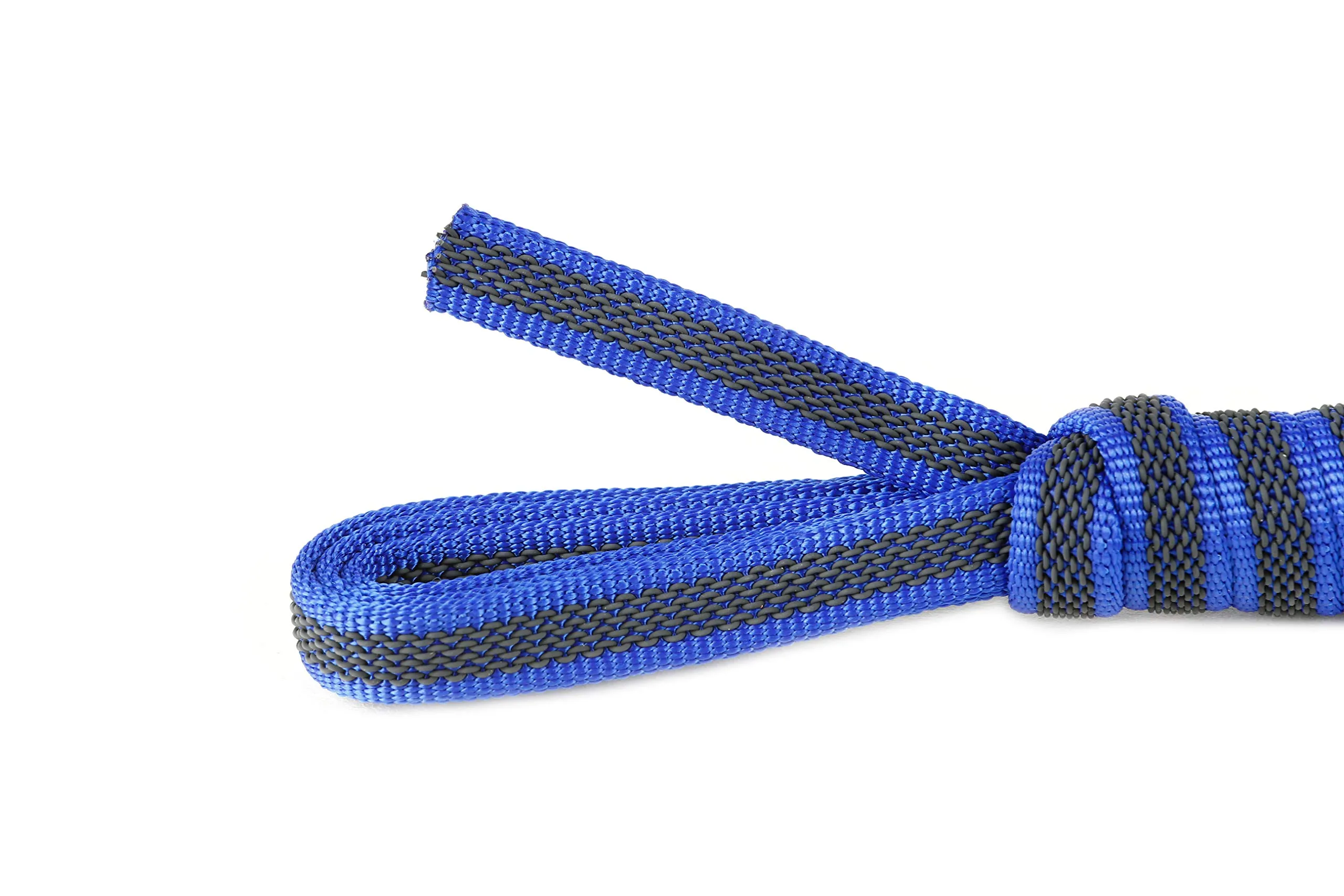 Julius-K9 Color & Gray Super Presa Guinzaglio Senza Manico, 14 mm x 3 m, Blu - immagine 4