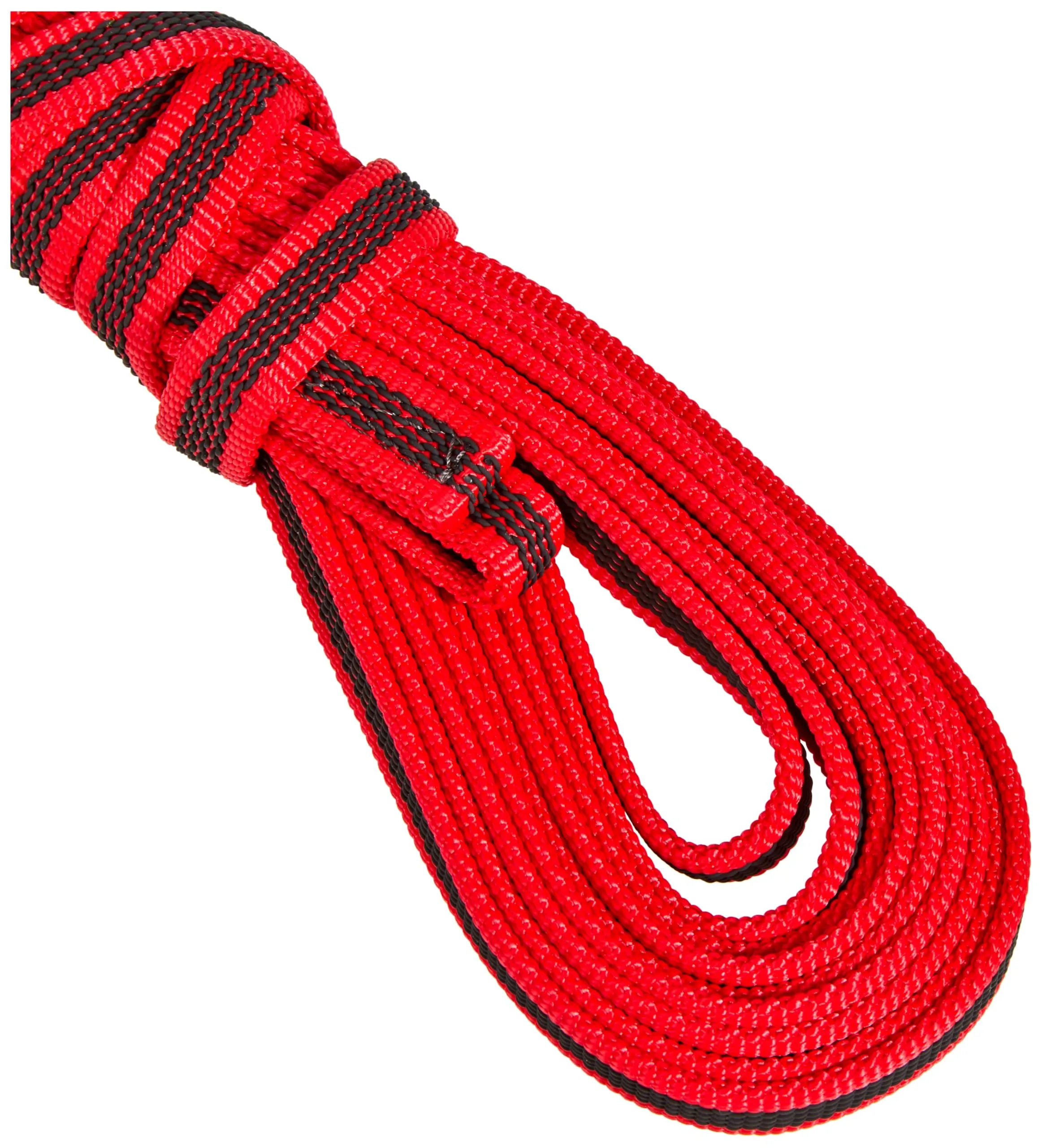Julius-K9 Color & Gray Super Presa Guinzaglio con Manico, 14 mm x 10 m, Rosso - immagine 2