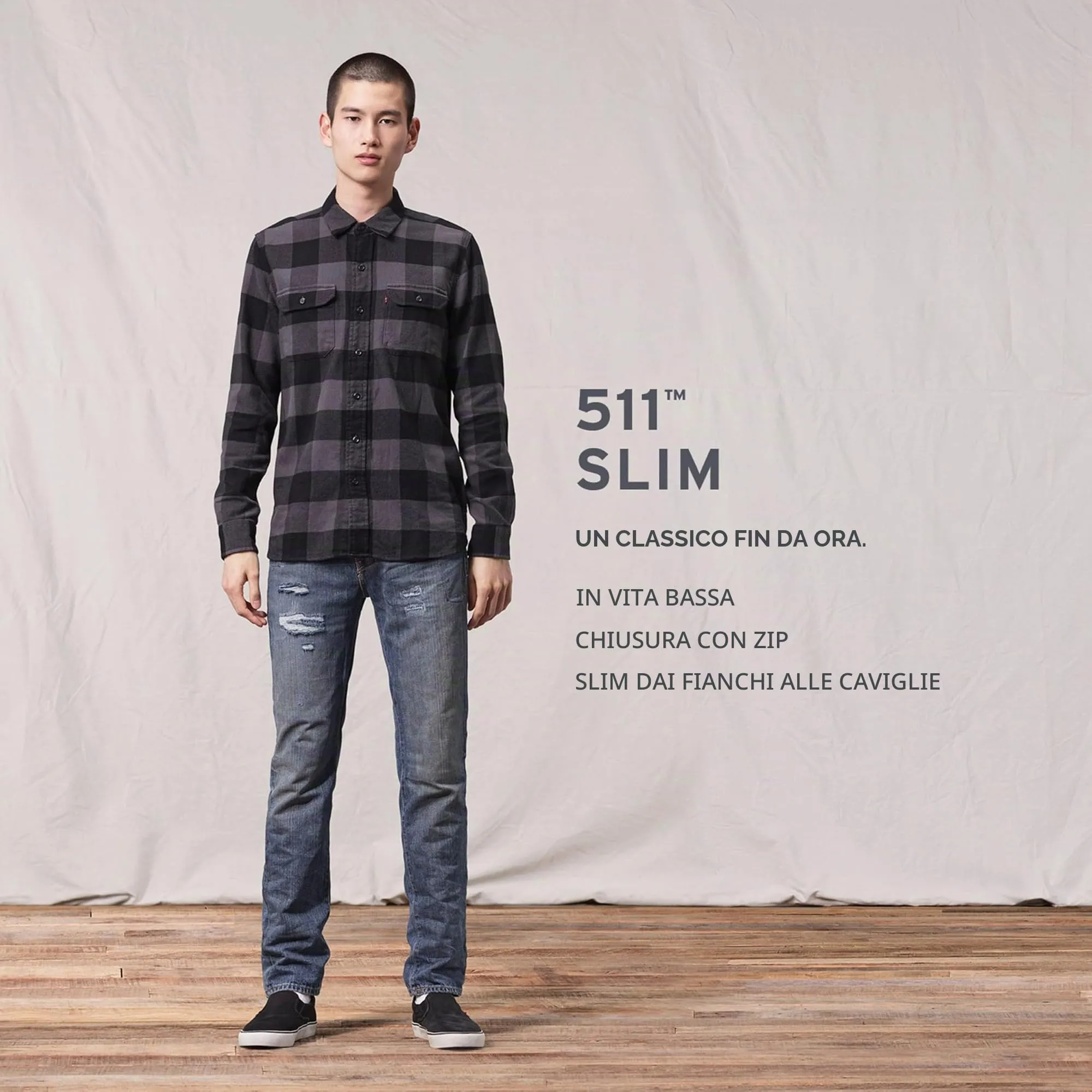 Levi's 511 Slim Jeans Uomo, Nightshine, 34W / 30L - immagine 9