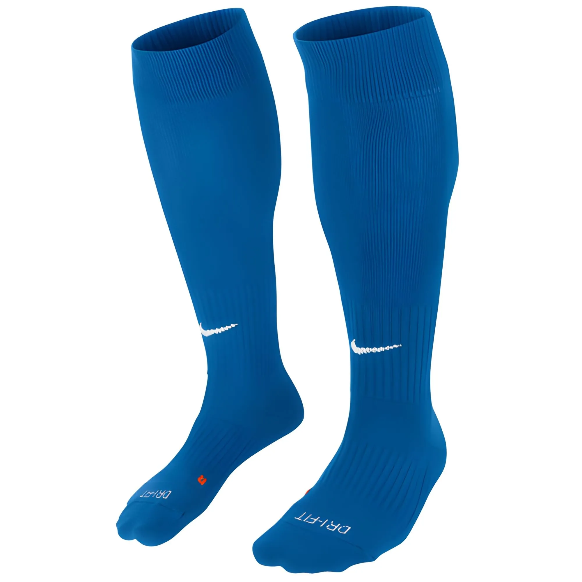 Nike Classic II Cushion Over-The-Calf Football Socks, Royal Blue/White, L - immagine 4
