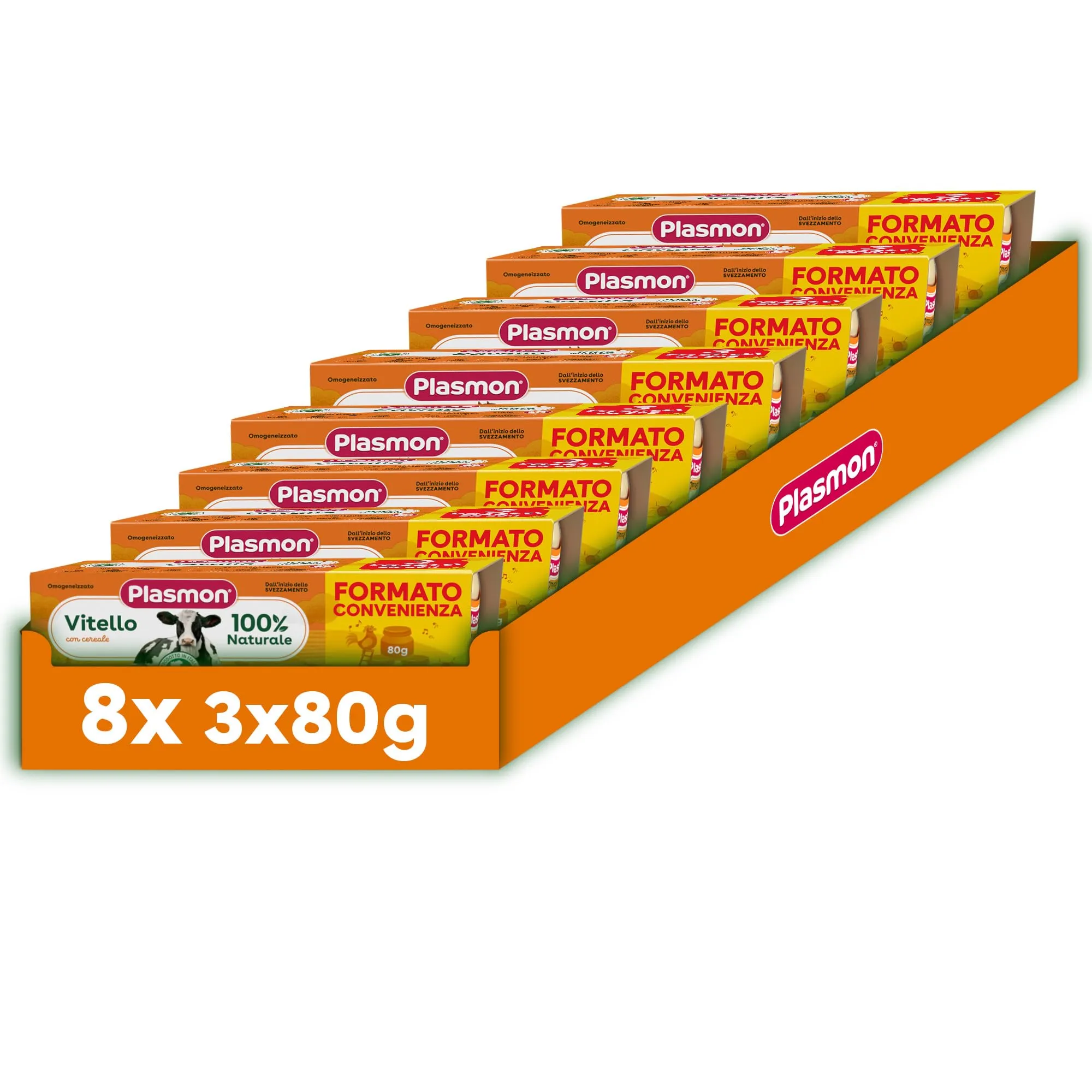 Plasmon Omogeneizzato di Vitello 24x80g - immagine 1