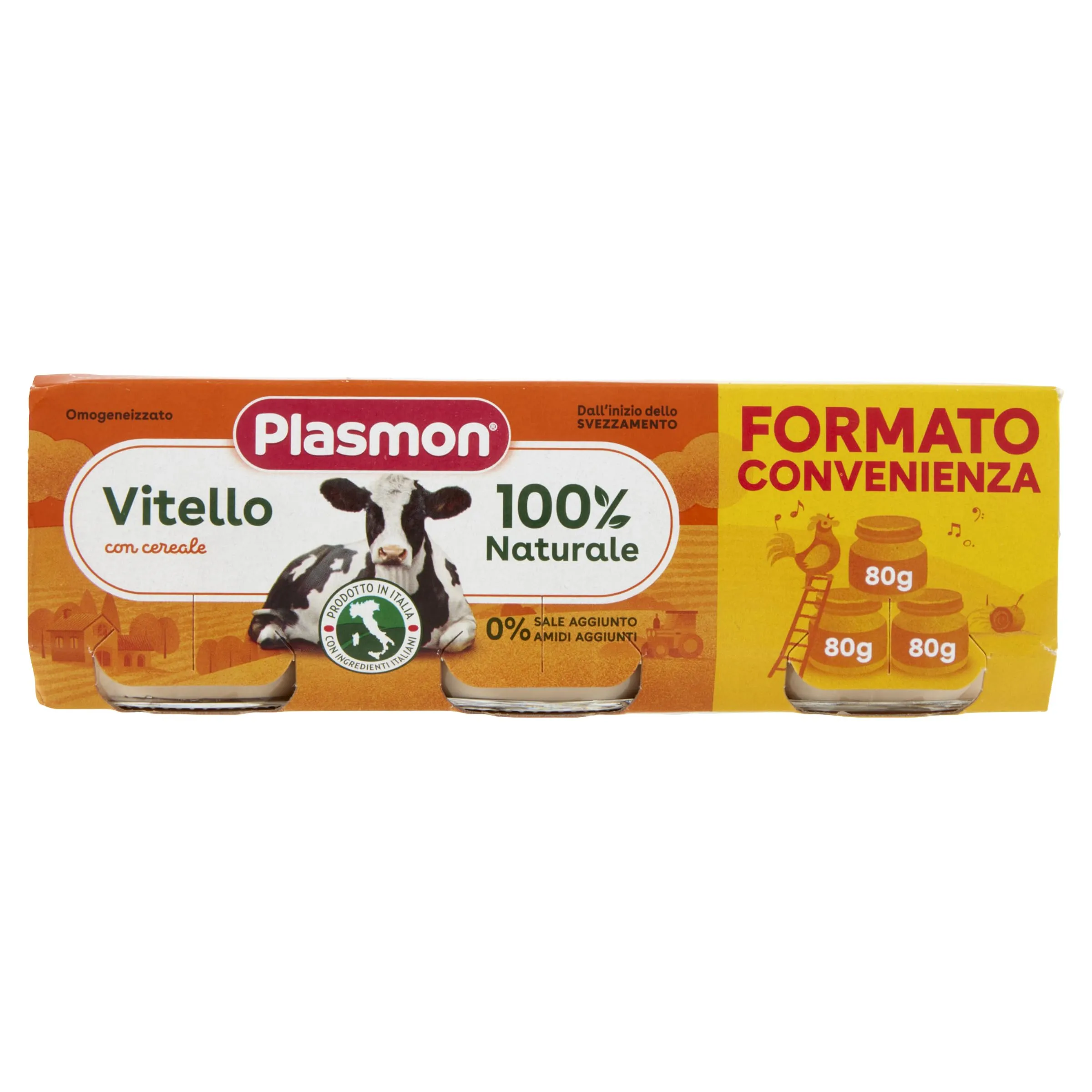 Plasmon Omogeneizzato di Vitello 24x80g - immagine 7