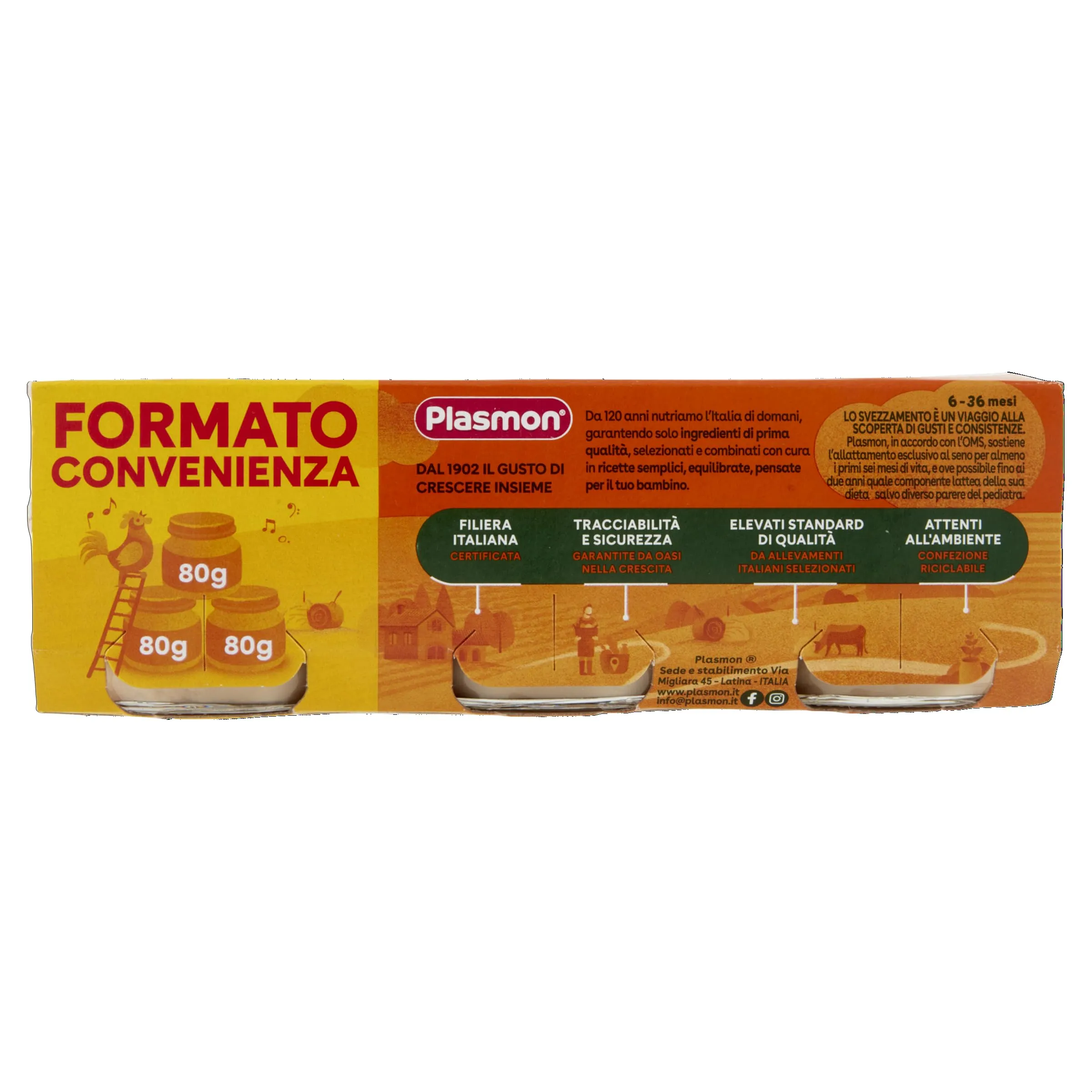 Plasmon Omogeneizzato di Vitello 24x80g - immagine 8