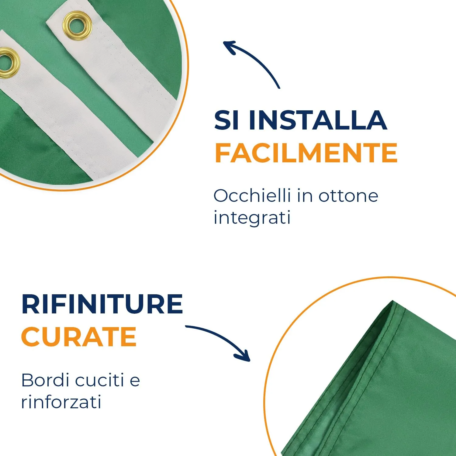 AZ FLAG Bandiera Macao 250x150 cm Poliestere 100D con 2 Occhielli - immagine 4