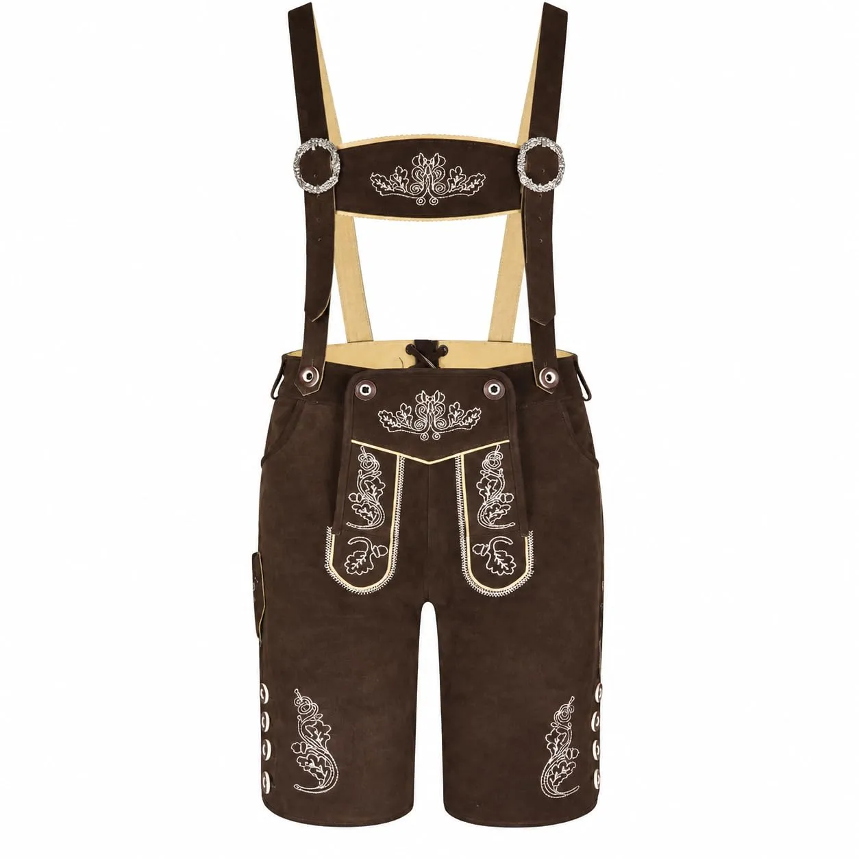 Gloria Wears Pantaloni da uomo, Marrone Scuro, 46W - immagine 1