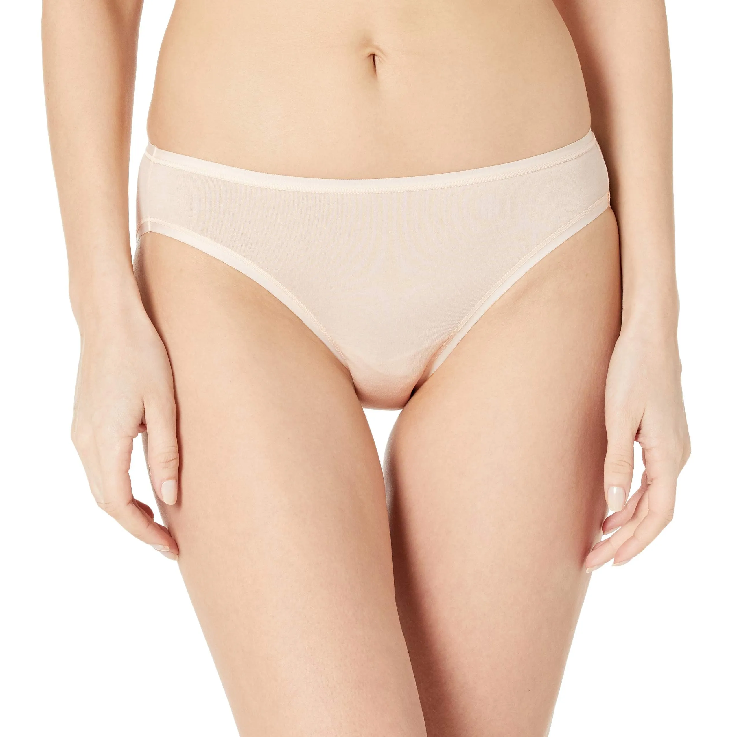 Amazon Essentials Slip Bikini in Cotone Donna, Pacco da 6, Colori Basici, 46 - immagine 2
