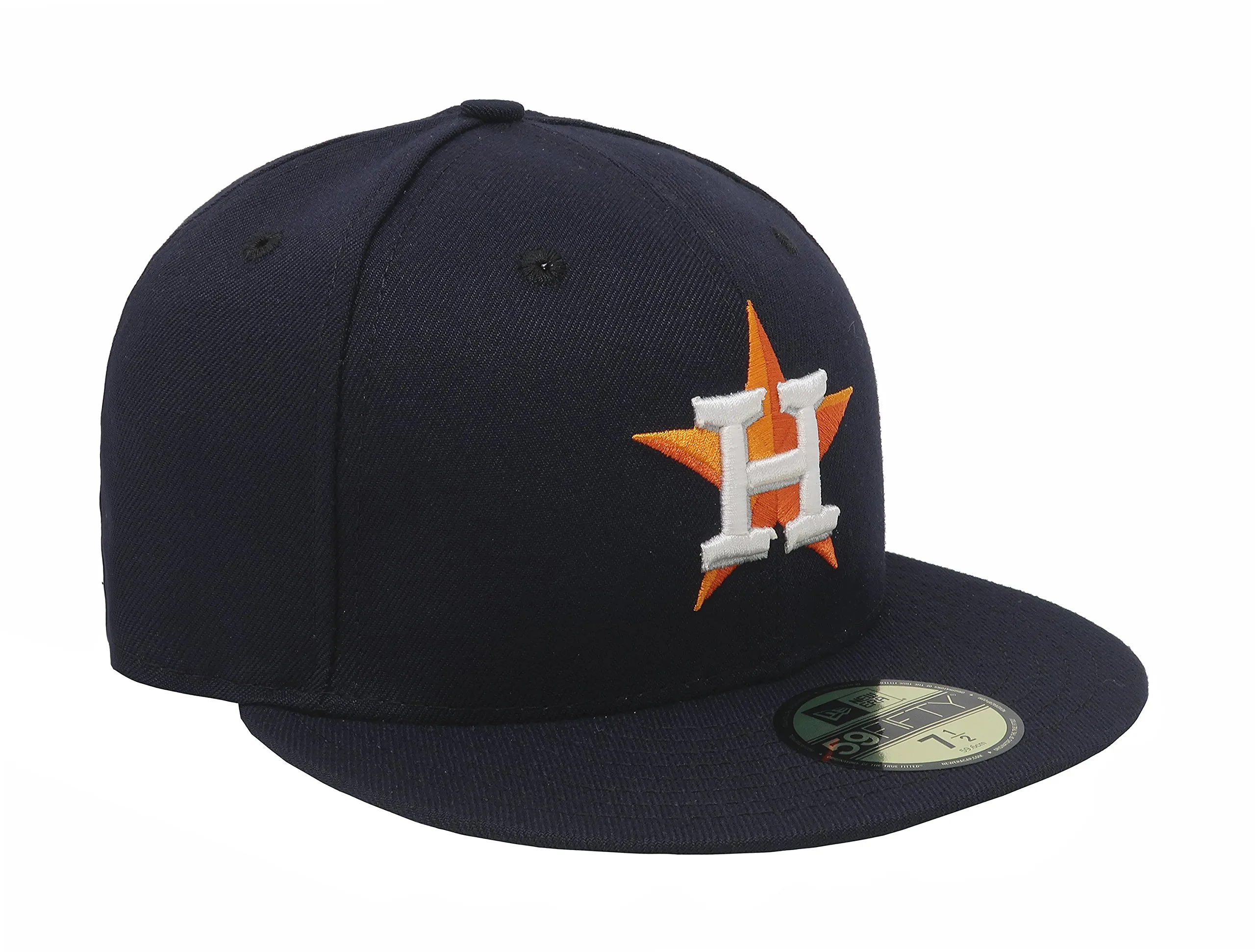New Era Houston Astros On Field Fitted Hat, Navy Blue, 53 - immagine 3