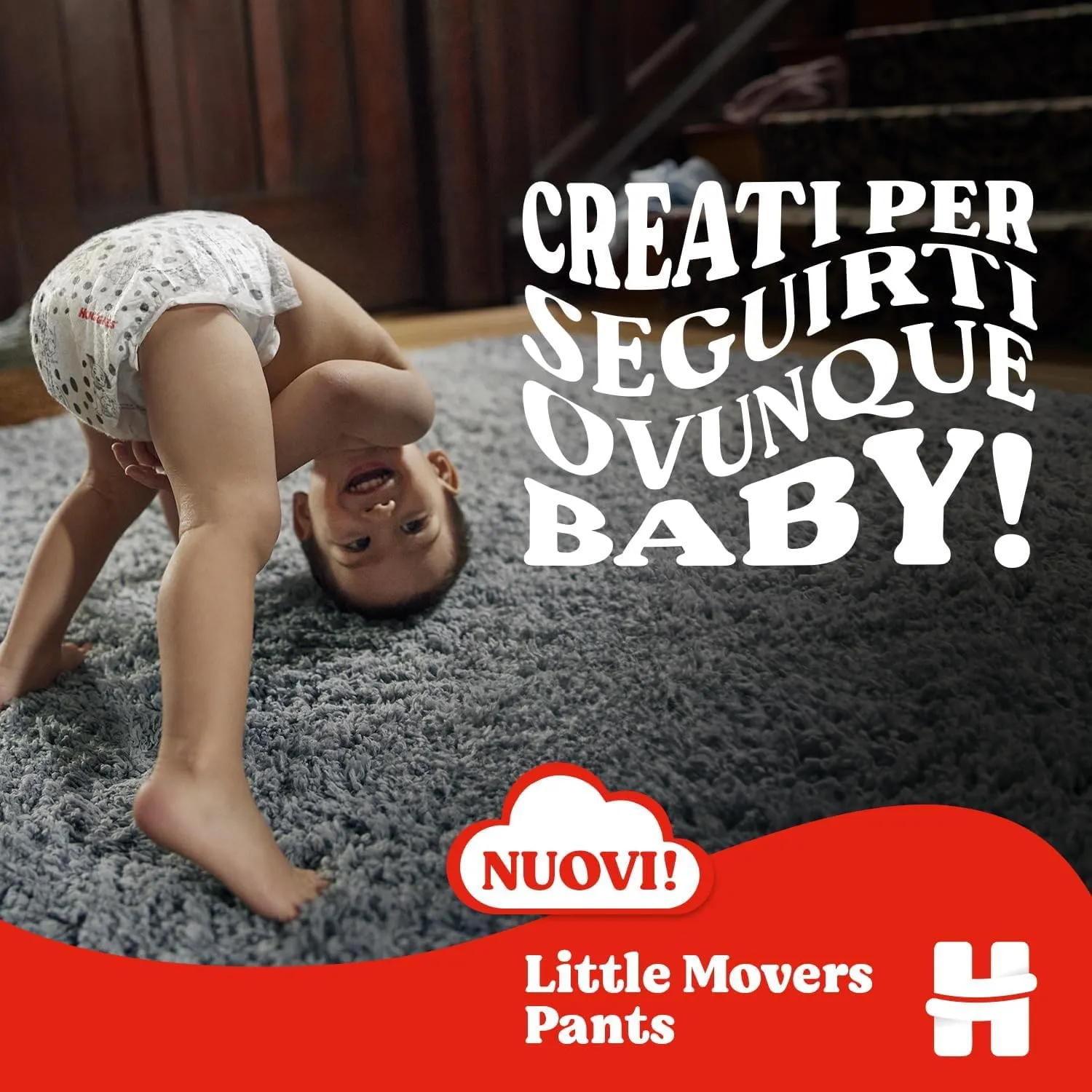 Huggies Little Movers Mutandina, Taglia 6 (15-25 Kg), 60 Pannolini - immagine 4