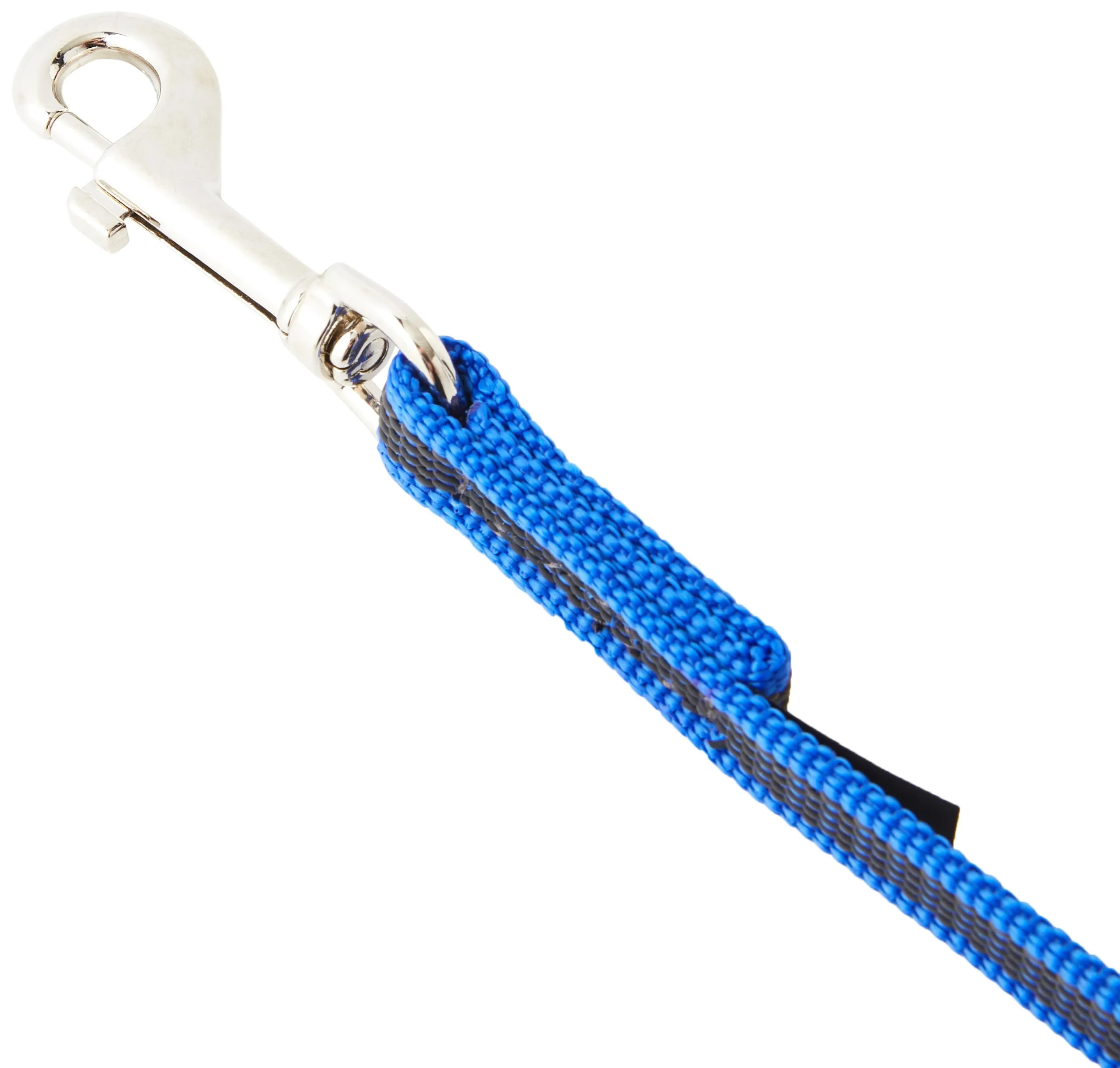 Julius-K9 Color & Gray Super Presa Guinzaglio Senza Manico, 14 mm x 1 m, Blu - immagine 2