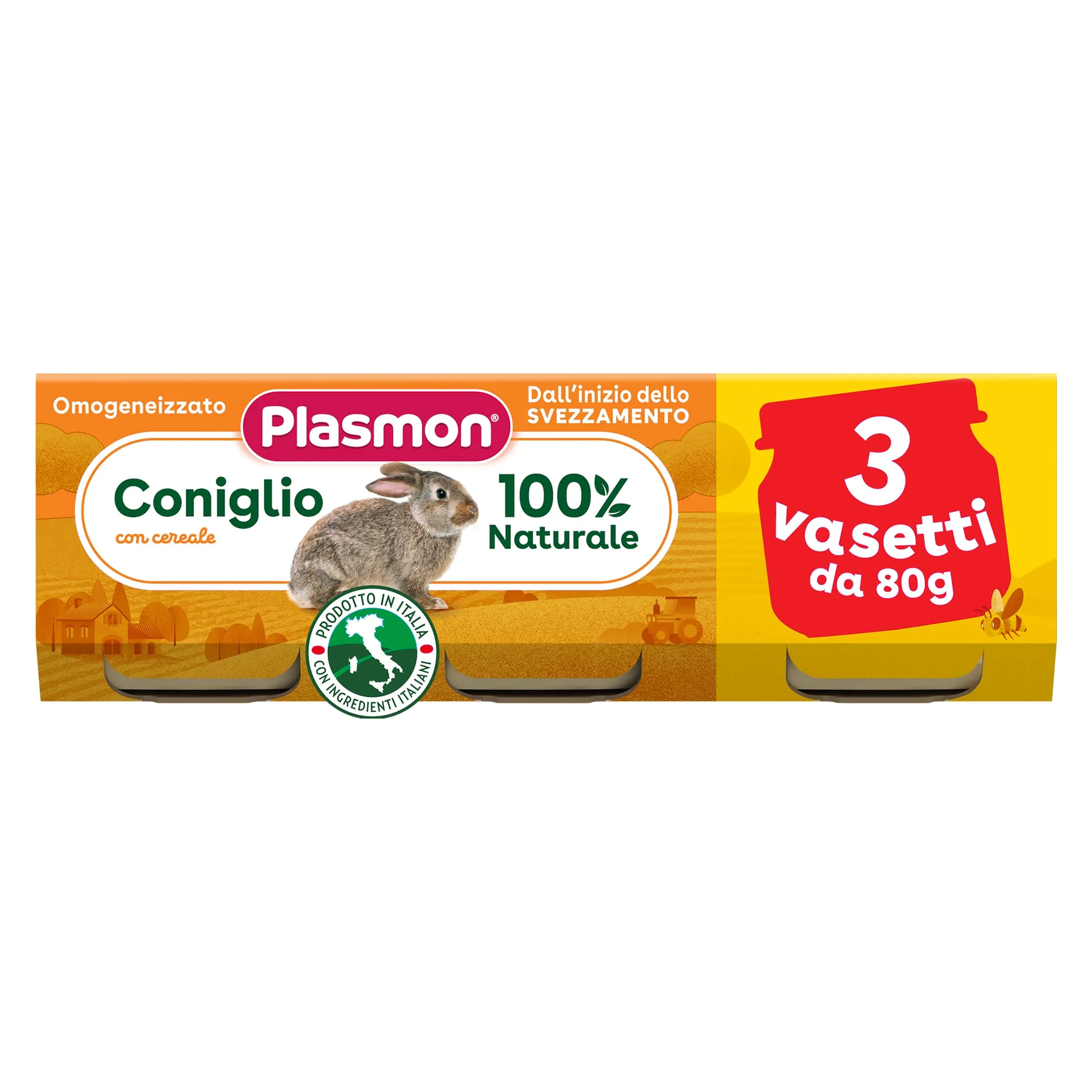 Plasmon Omogeneizzato Coniglio 8x3x80g - immagine 5