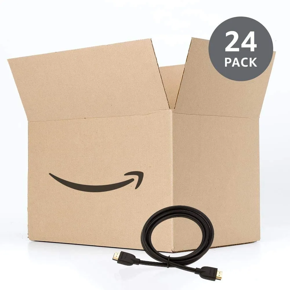 Amazon Basics Cavi HDMI 4K Alta Velocità con Ethernet, 1.8 m, Nero (Confezione da 24) - immagine 5