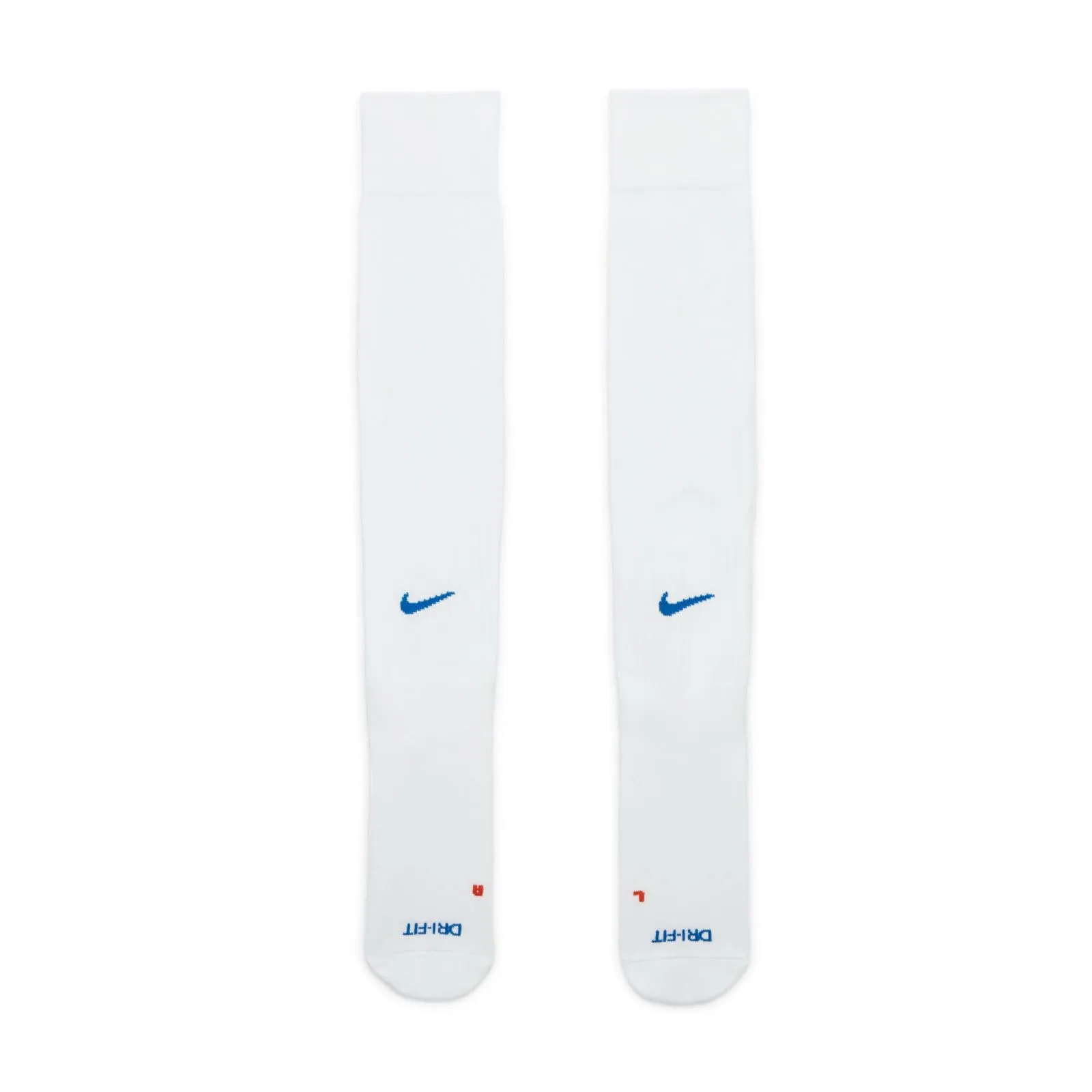 Nike Classic II Cushion Over-The-Calf Football Socks, White/Royal Blue, M - immagine 2