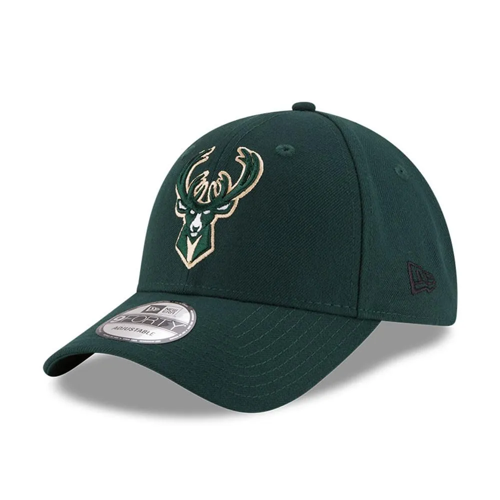 New Era NBA The League 9Forty Milwaukee Bucks Snapback Cap, Multicolor, OSFA - immagine 1