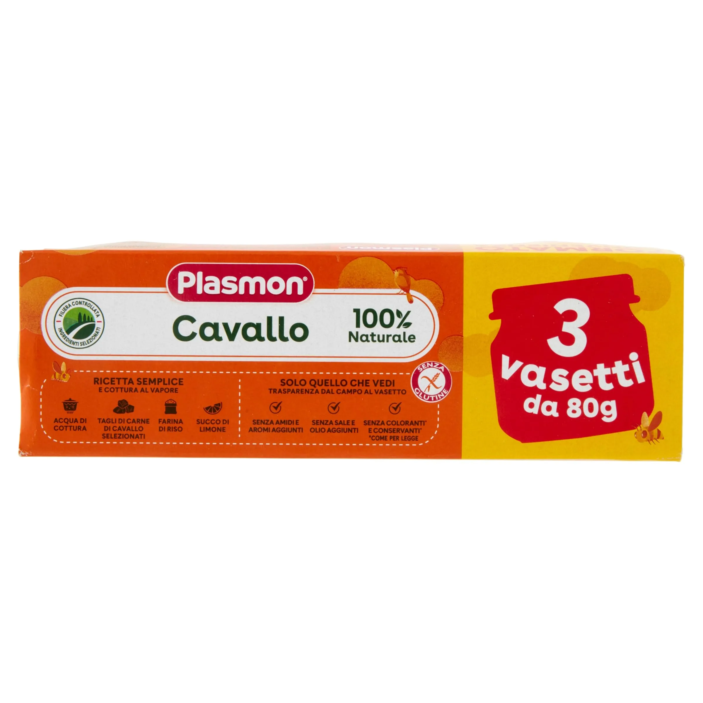 Plasmon Omogeneizzato Cavallo 80g (24 Confezioni) - immagine 3