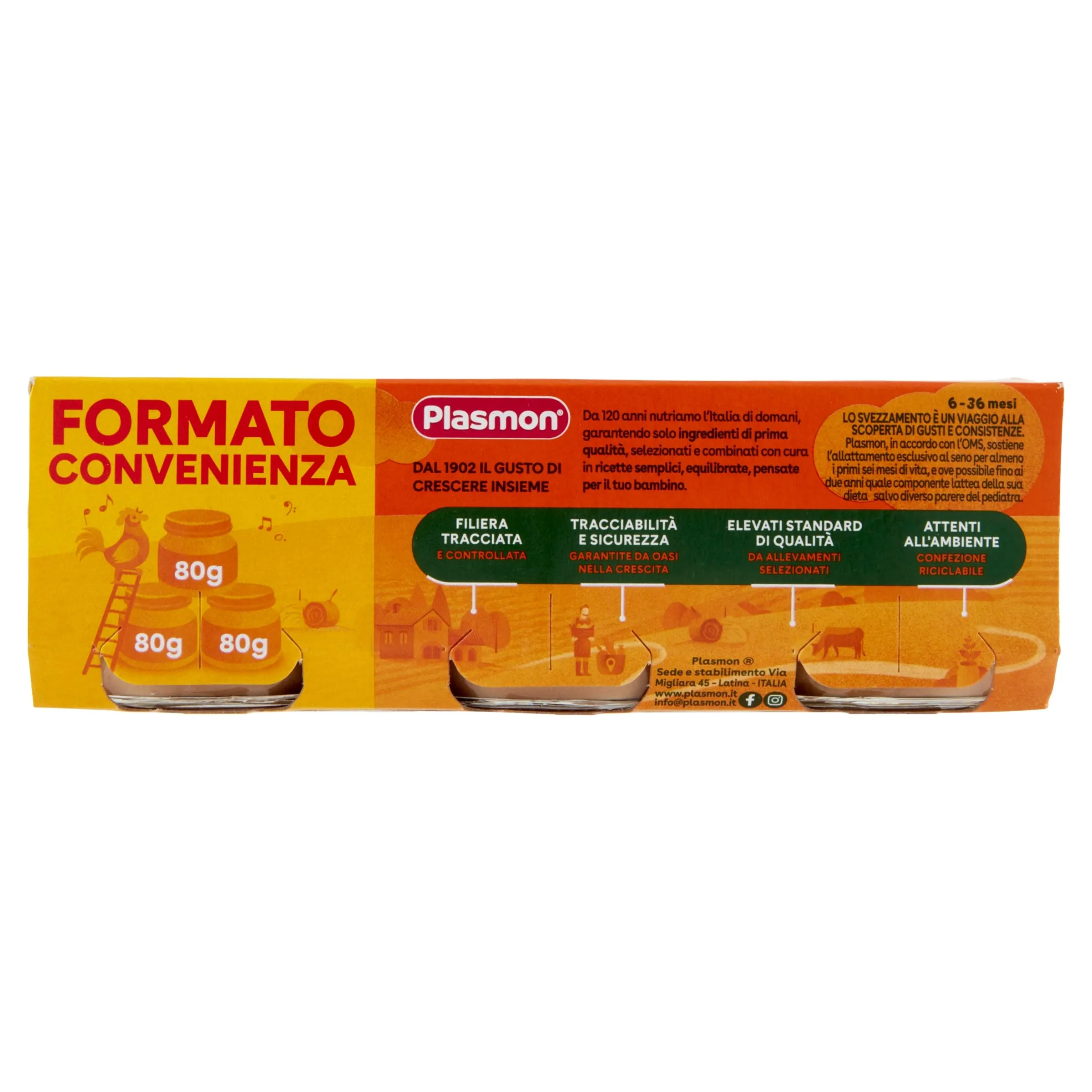 Plasmon Omogeneizzato Cavallo 80g (24 Confezioni) - immagine 5