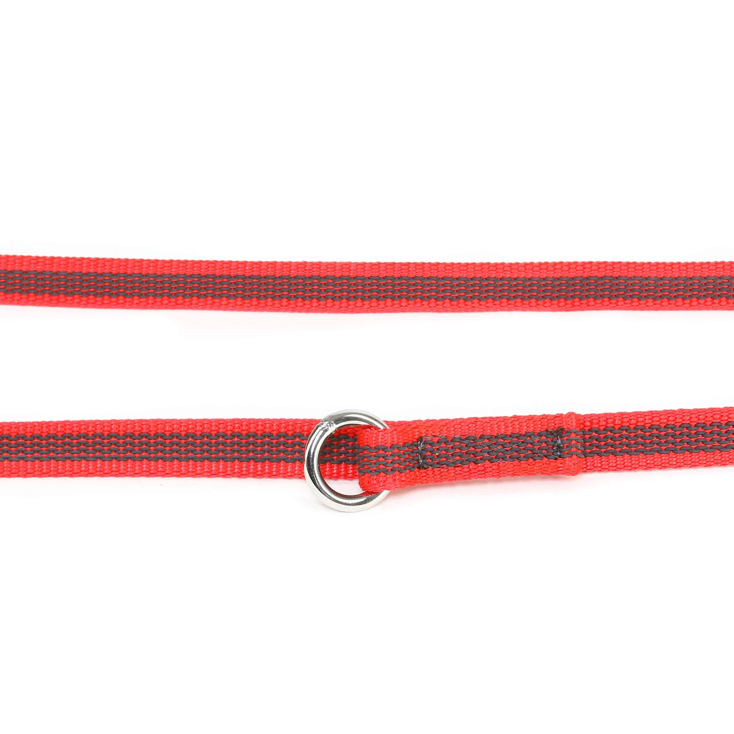 Julius-K9 Color & Gray Guinzaglio Regolabile, 14 mm x 2.2 m, Rosso - immagine 3