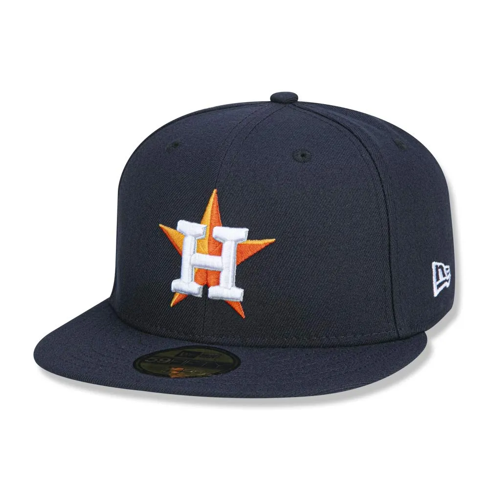 New Era Houston Astros AC Performance Home 59Fifty Fitted Cap MLB Authentics - immagine 1
