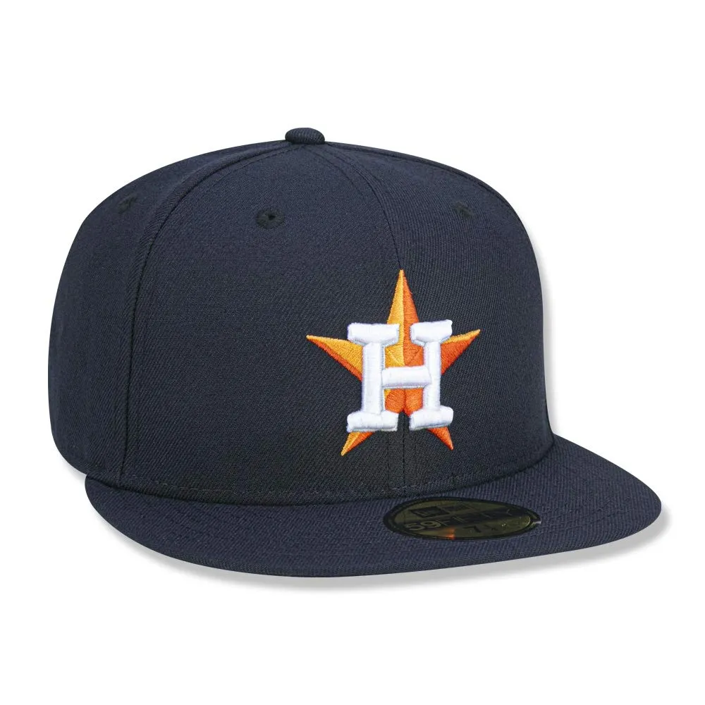 New Era Houston Astros AC Performance Home 59Fifty Fitted Cap MLB Authentics - immagine 3
