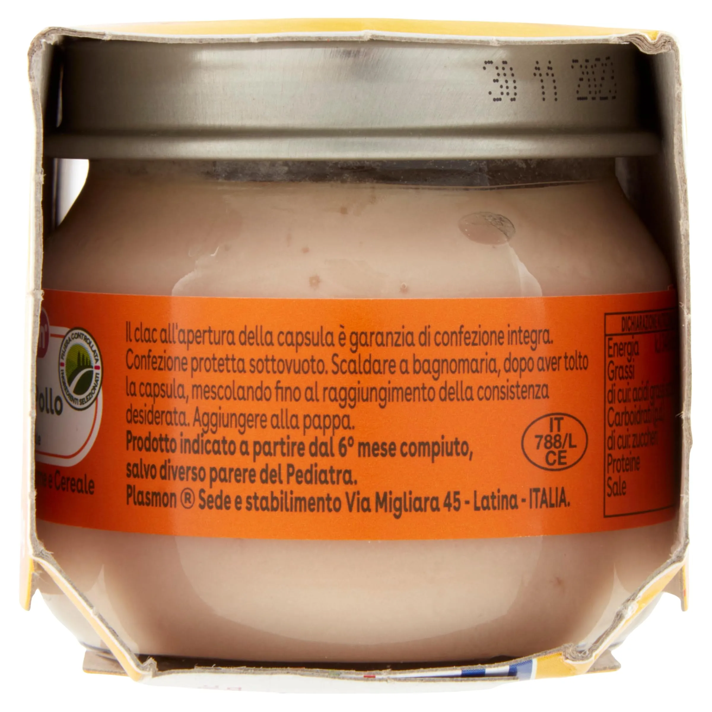Plasmon Omogeneizzato Manzo e Pollo 3x80g (8 Confezioni) - immagine 4