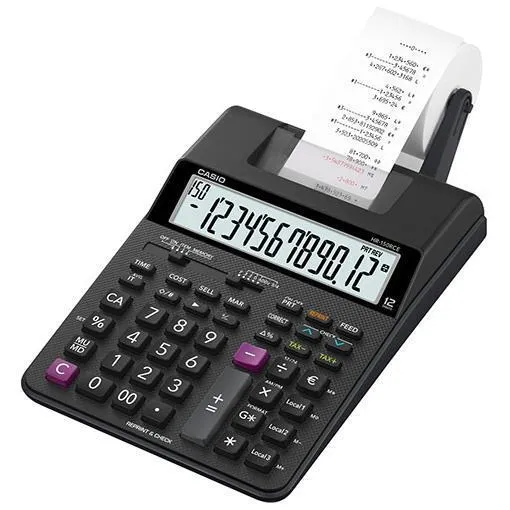 Casio HR-150RCE Calcolatrice Scrivente Portatile, Display a 12 Cifre - immagine 1
