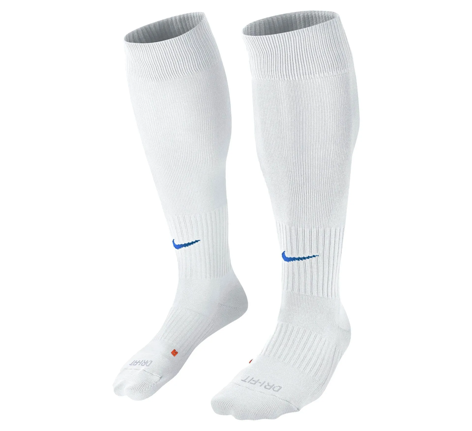 Nike Classic II Cushion OTC Unisex-Adult Socks, White/Royal Blue, Small - immagine 1