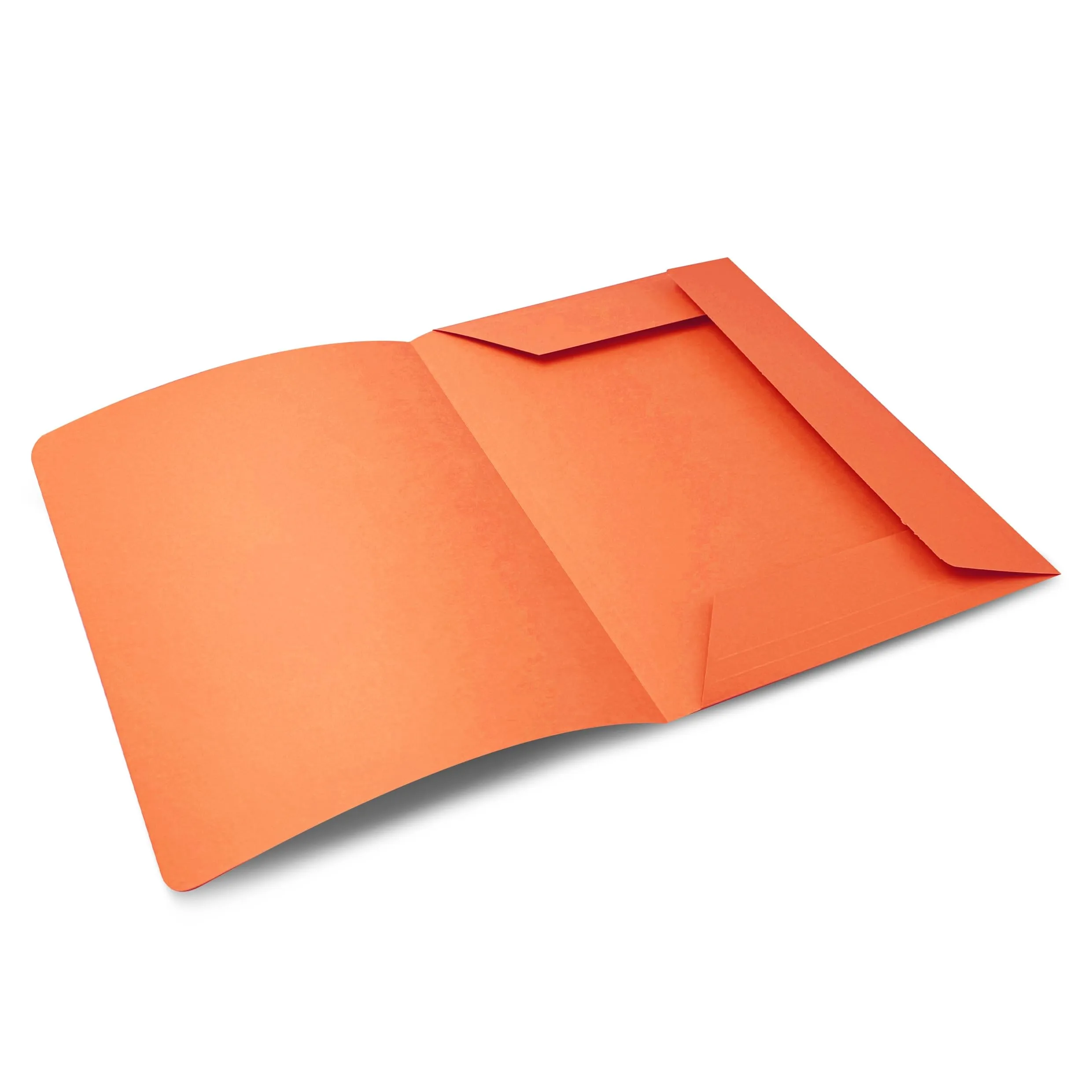 Blasetti Cartelline 3 Lembi in Cartoncino FSC, 25x35 cm, Arancio, 25 Pezzi, 200gr - immagine 2