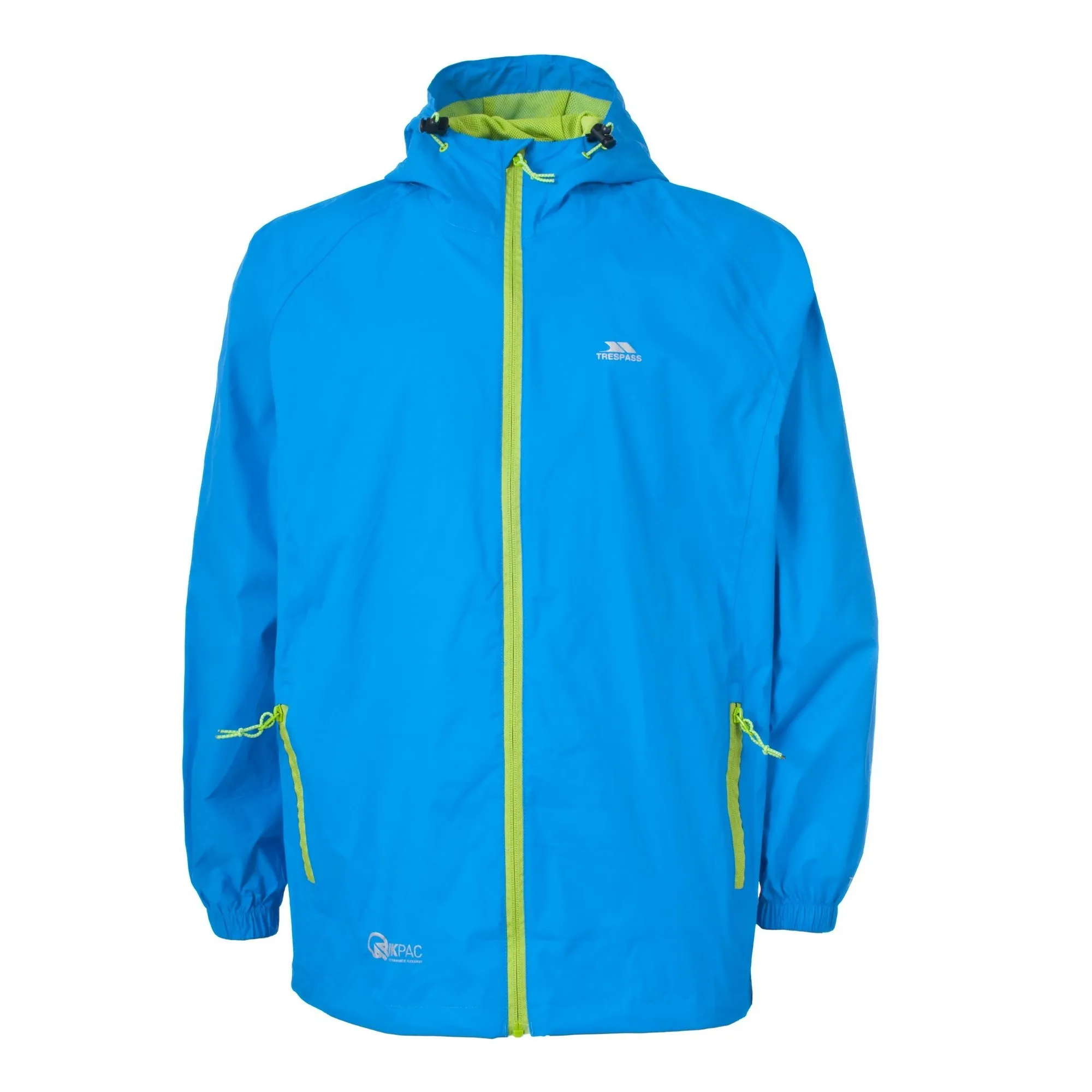 Trespass Qikpac Giacca Impermeabile Unisex Adulti - S - Blu Navy - immagine 4