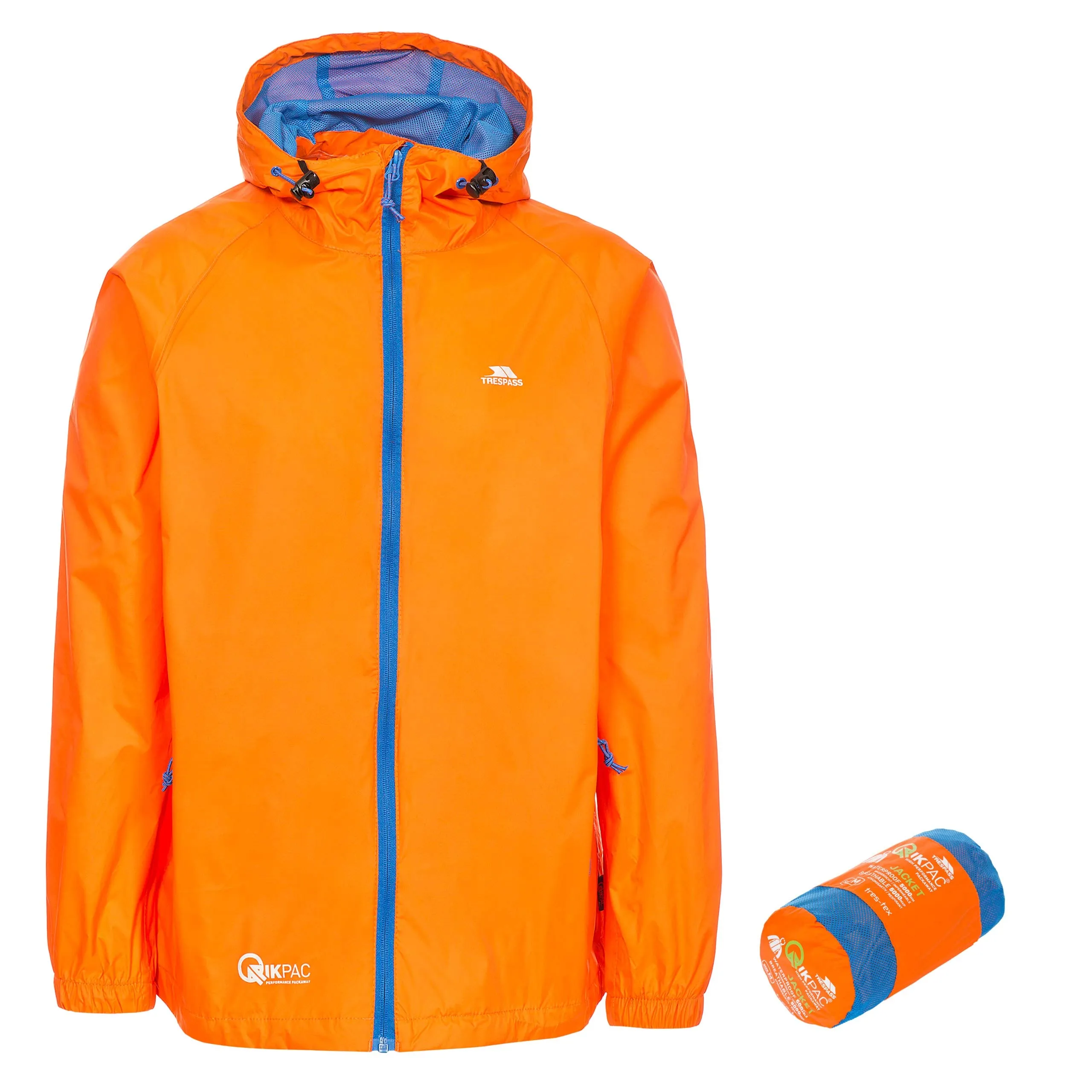 Trespass Qikpac Compact Pack Away Women's Waterproof Jacket - Alba - 3XS - immagine 3