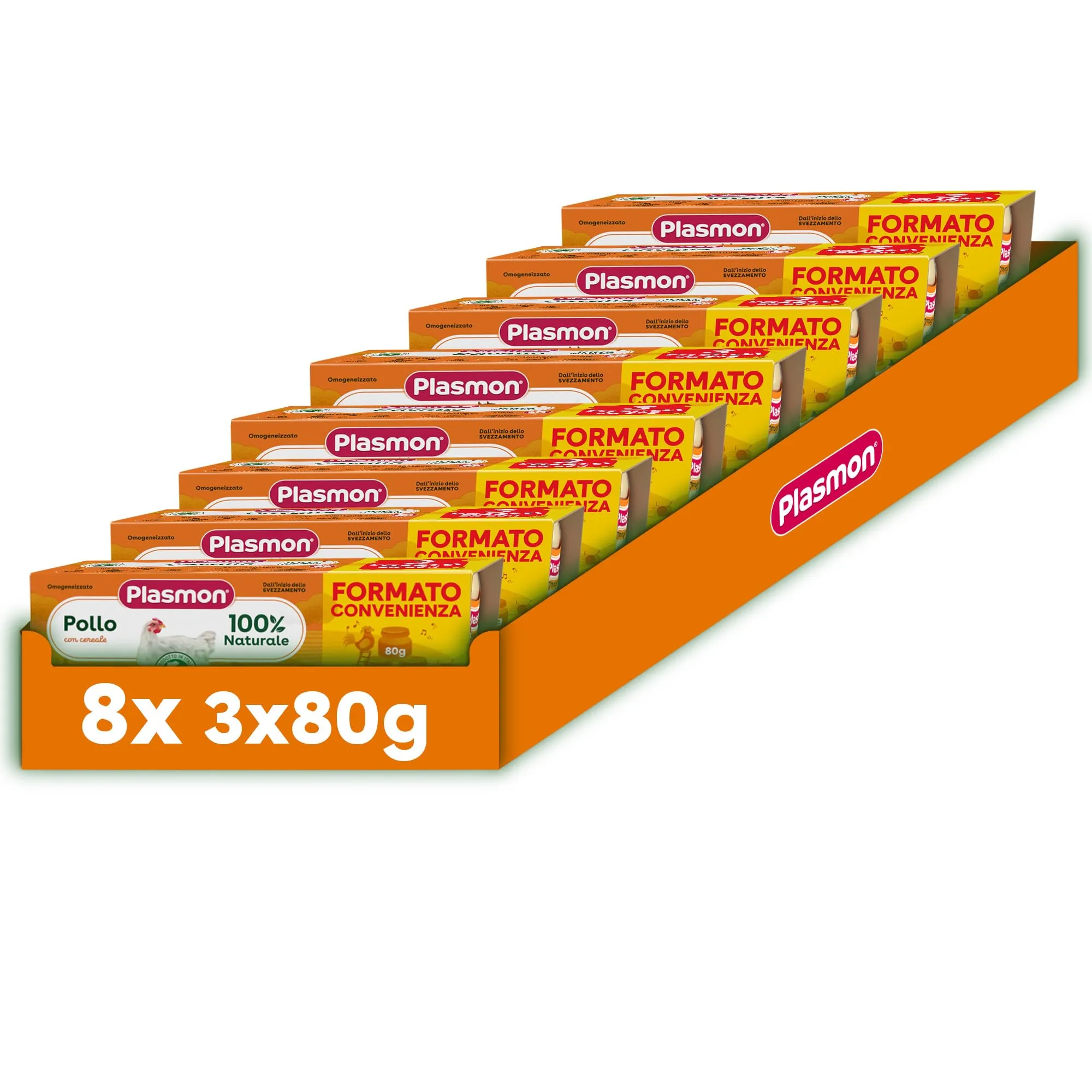 Plasmon Omogeneizzato di Pollo 24x80g - immagine 1