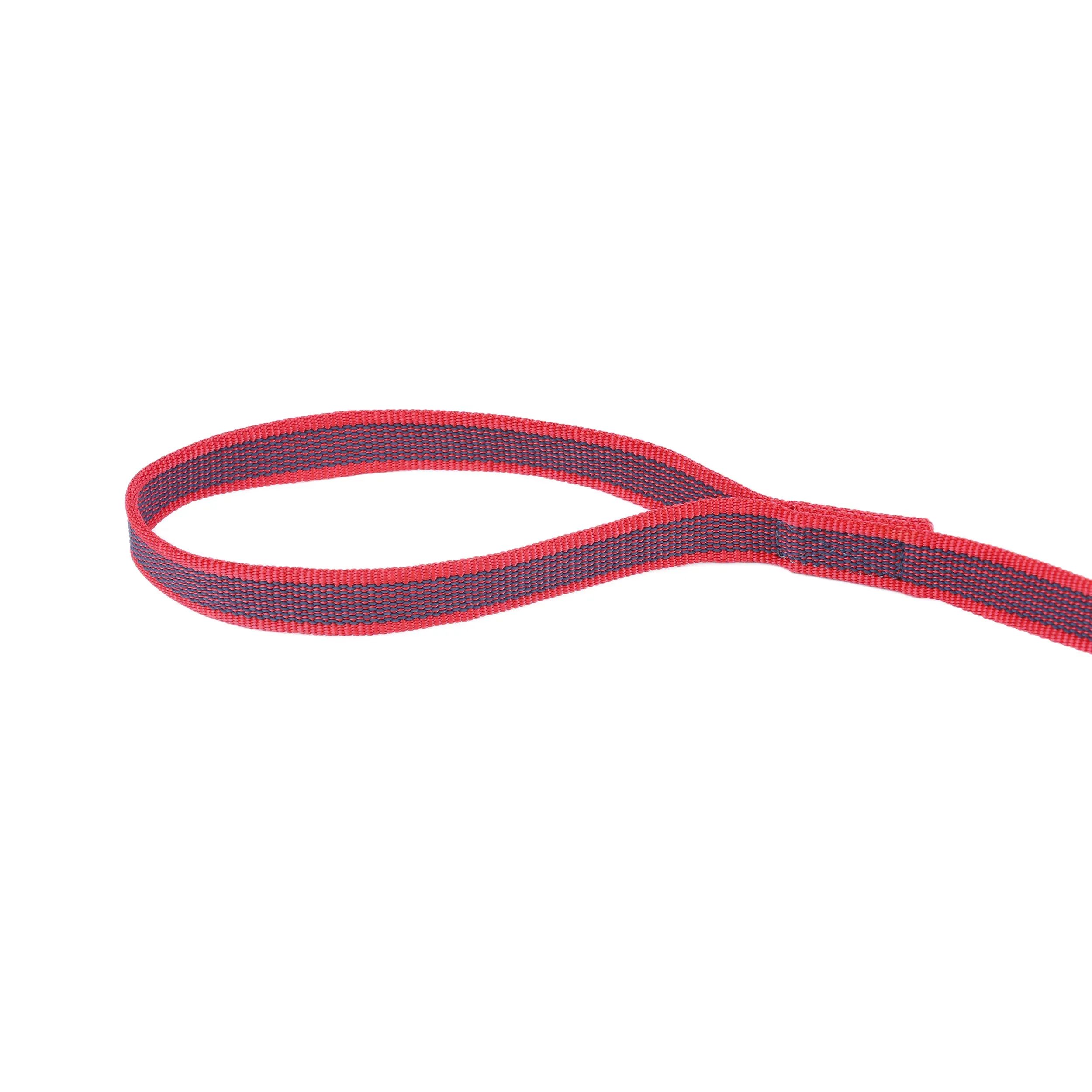 Julius-K9 Color & Gray Super Presa Guinzaglio Con Manico, 14 mm x 2 m, Rosso - immagine 3