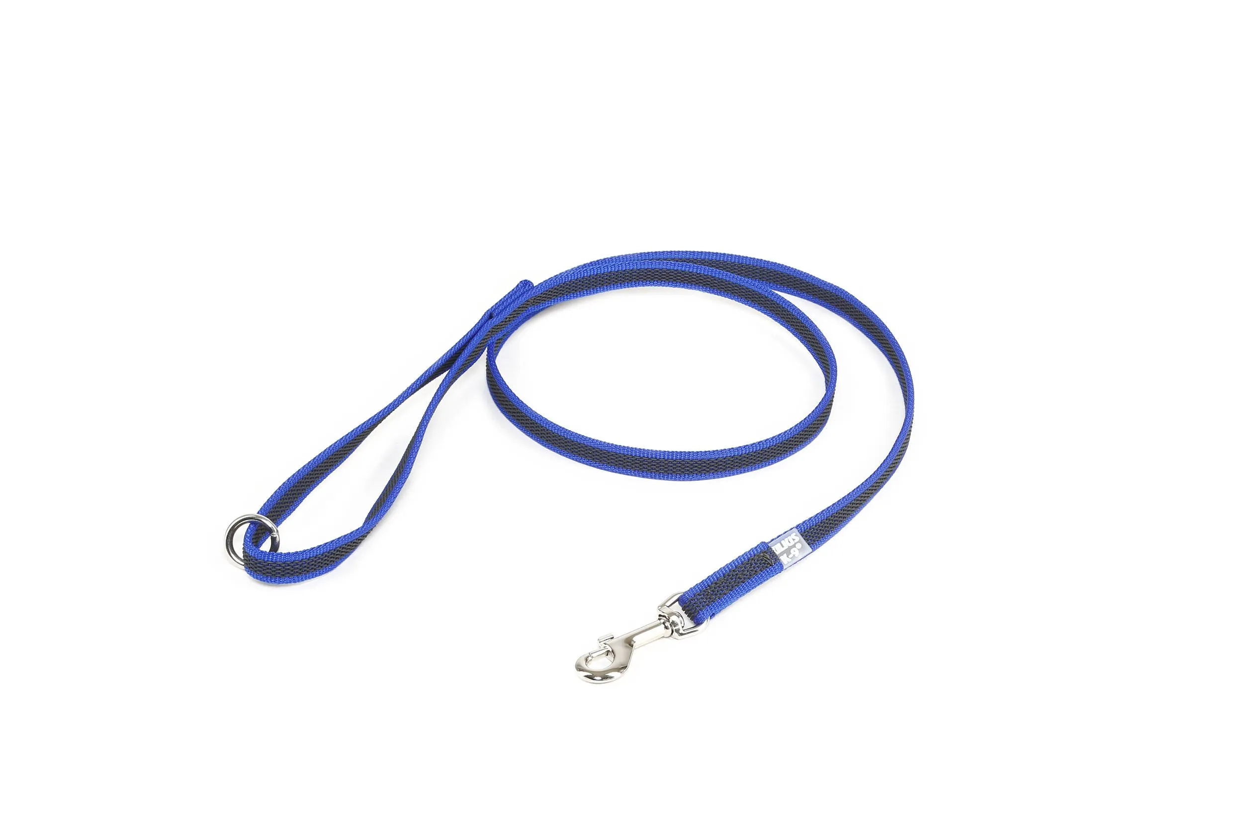 Julius-K9 Super Presa Guinzaglio Con Manico e Anello O, 14 mm x 1.2 m, Blu - immagine 2