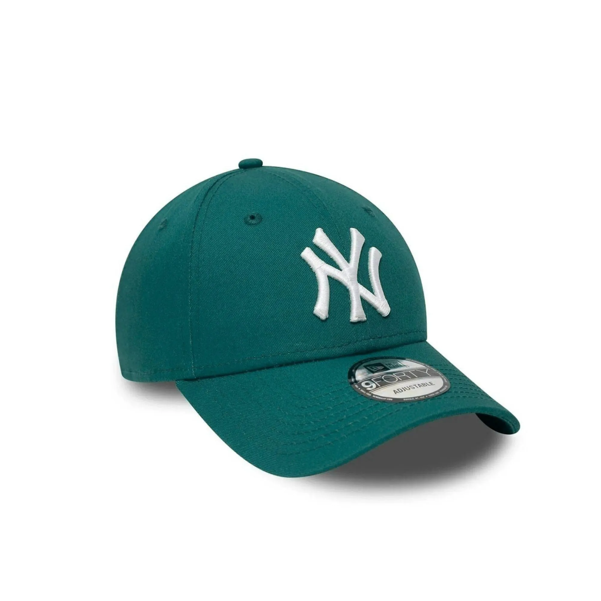 New Era New York Yankees 9Forty Adjustable Cap Distressed Seasonal, Verde Scuro, Taglia Unica - immagine 3
