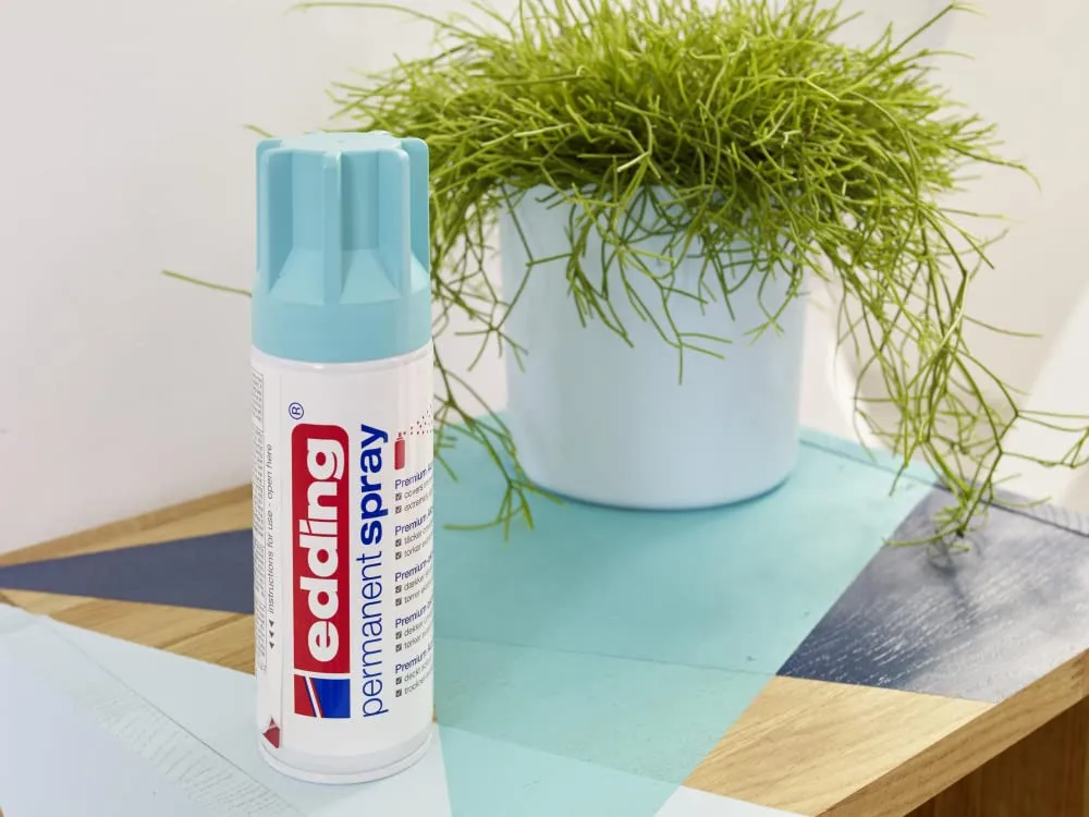 Edding 5200 Bomboletta Spray, Turchese Ricco Opaco, 200 ml - immagine 4