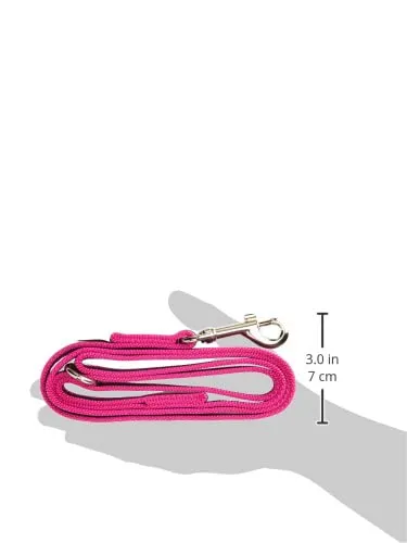 Julius-K9 Color & Gray Super Presa Guinzaglio con Manico e Anello O, 14 mm x 1.2 m, Rosa - immagine 4