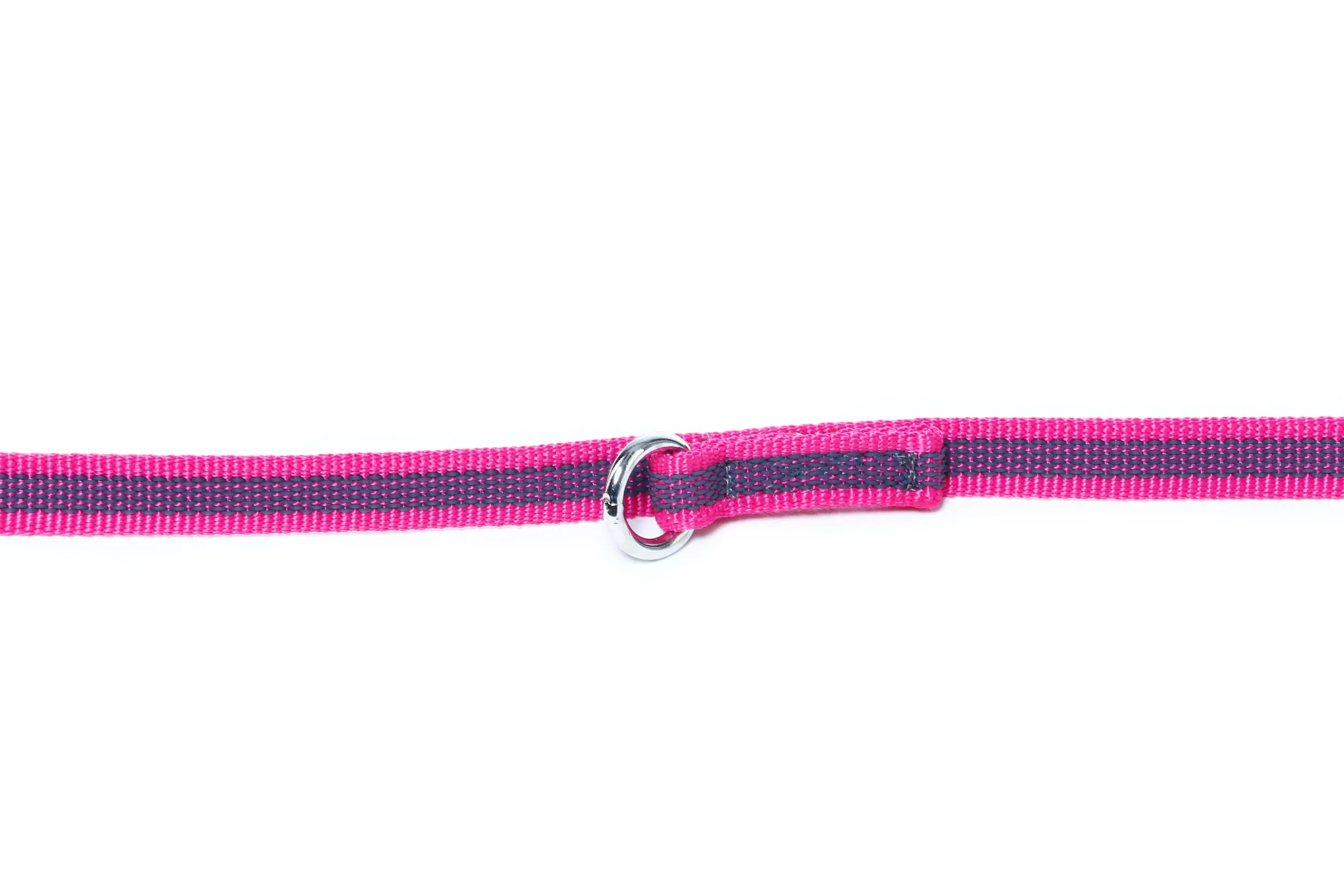 Julius-K9 Color & Gray Guinzaglio Regolabile, 14 mm x 2.2 m, Rosa - immagine 3