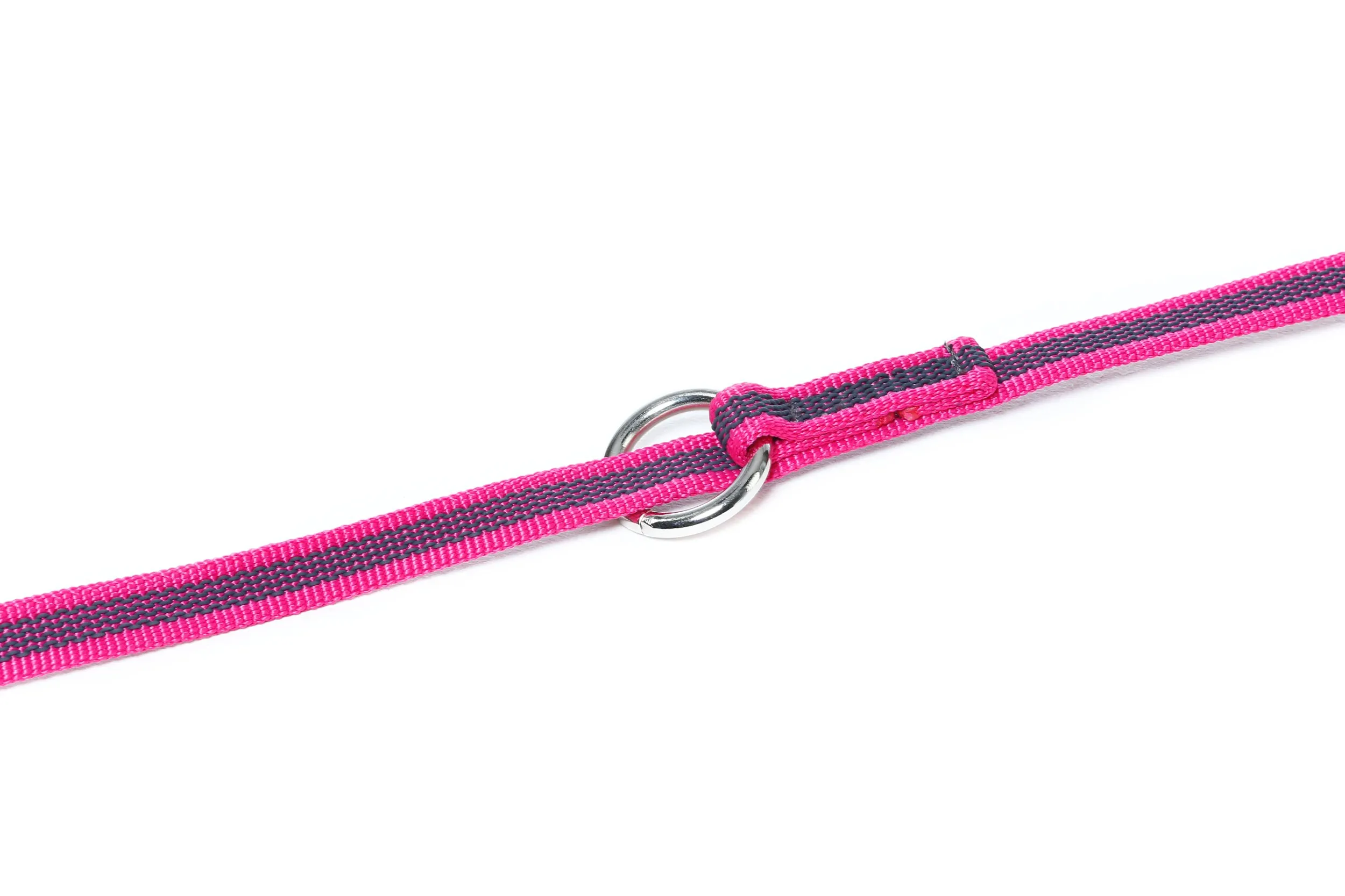 Julius-K9 Color & Gray Guinzaglio Regolabile, 14 mm x 2.2 m, Rosa - immagine 4