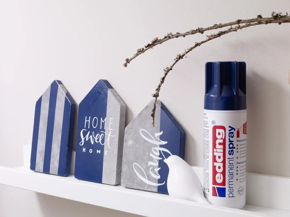 Edding Bomboletta Spray, Blu Notte Elegante Opaco, 200 ml - immagine 2