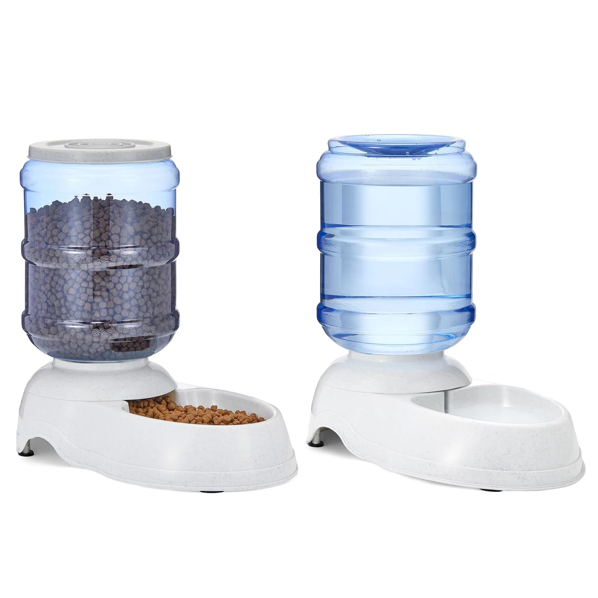 Amazon Basics Dosatore di Cibo e Acqua per Animali Domestici, Misura S - immagine 1