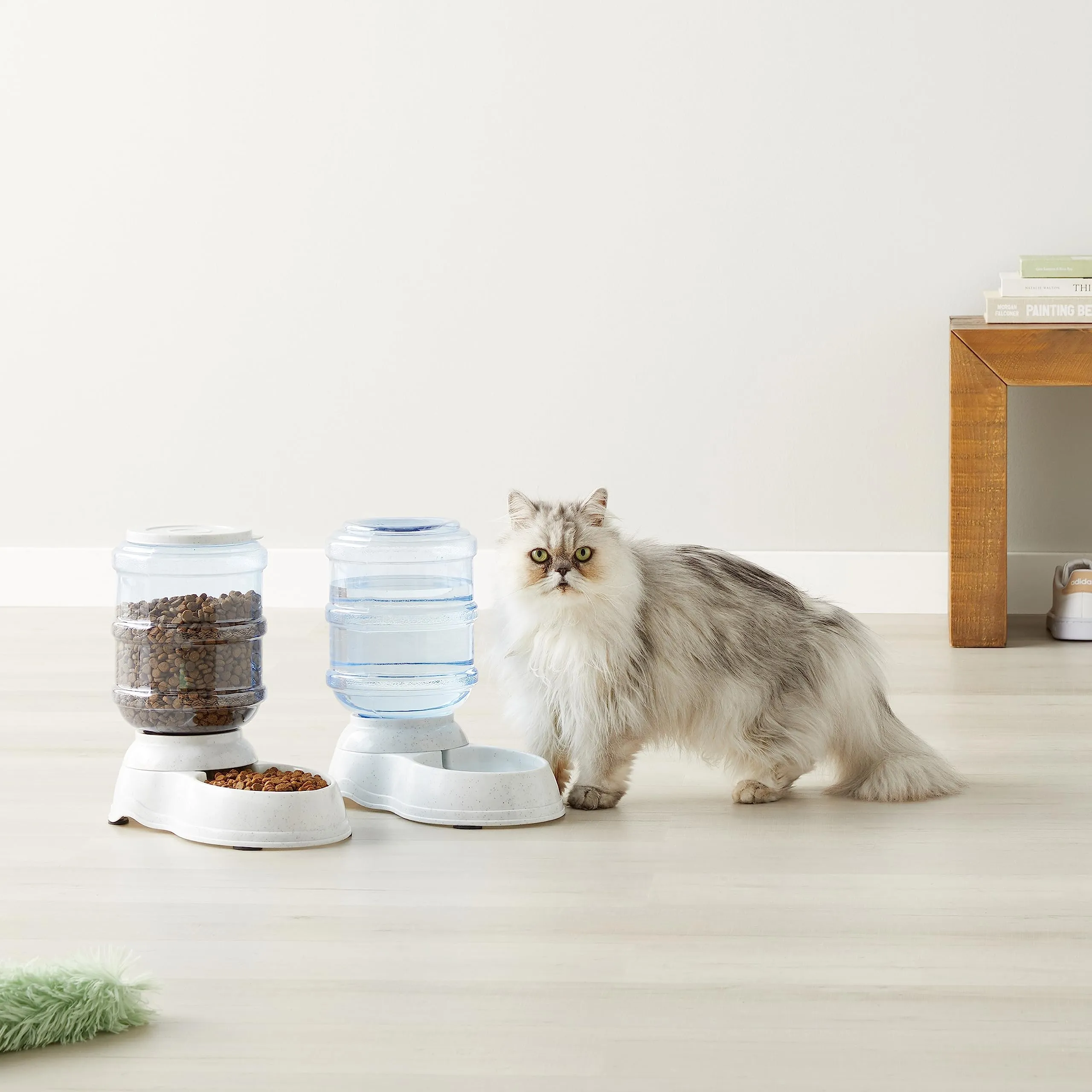 Amazon Basics Dosatore di Cibo e Acqua per Animali Domestici, Misura S - immagine 8