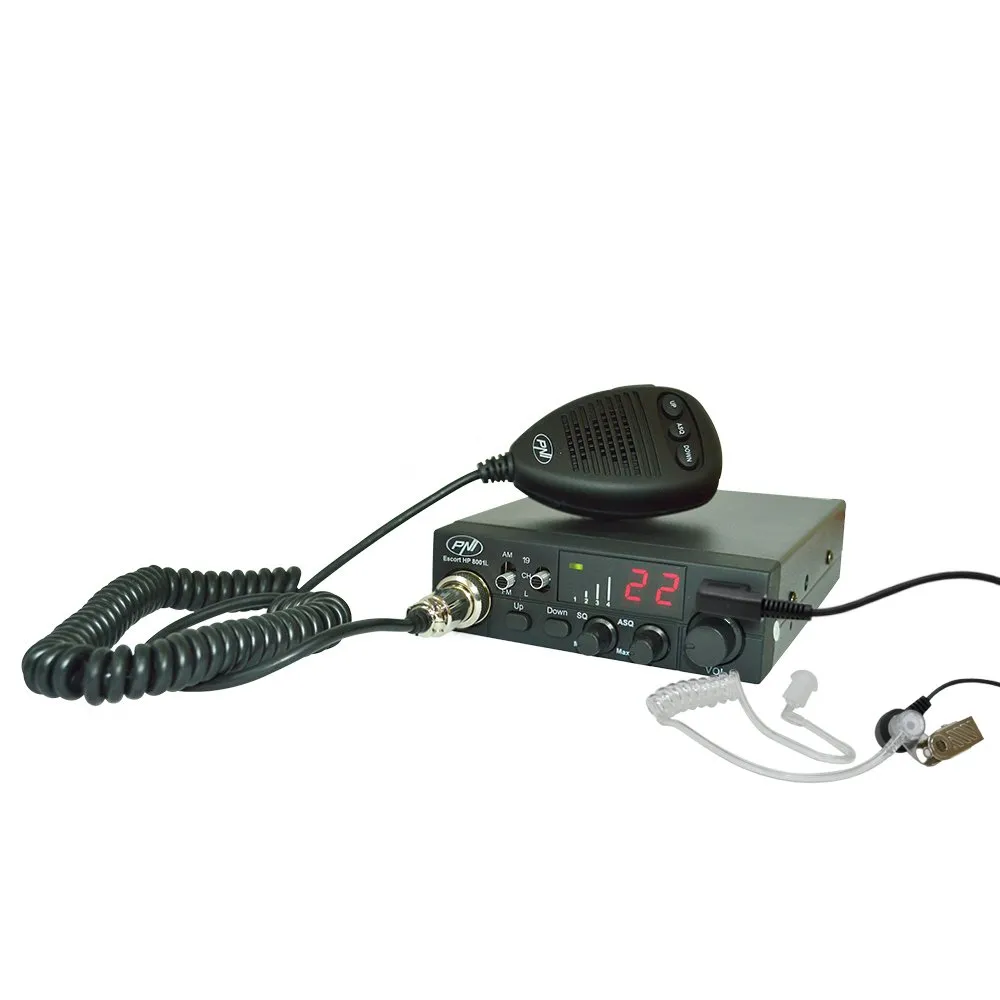 PNI Escort 8001L ASQ CB Radio Station with HS81L Headset Microphone - immagine 3